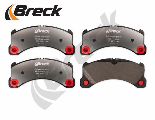 Bremsbelagsatz, Scheibenbremse