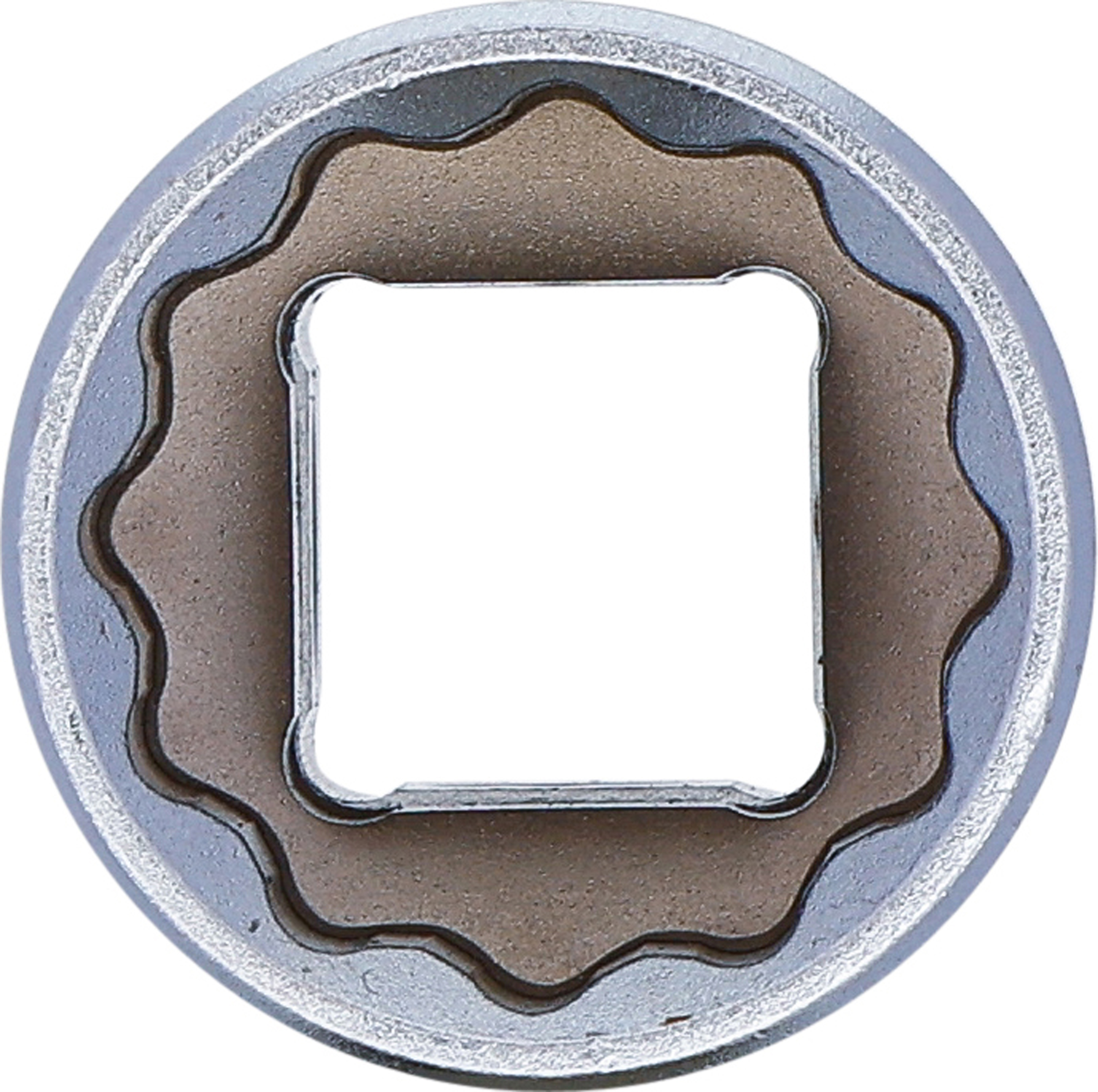 BGS Steckschlüssel-Einsatz Zwölfkant | Antrieb Innenvierkant 12,5 mm (1/2") | SW 20 mm