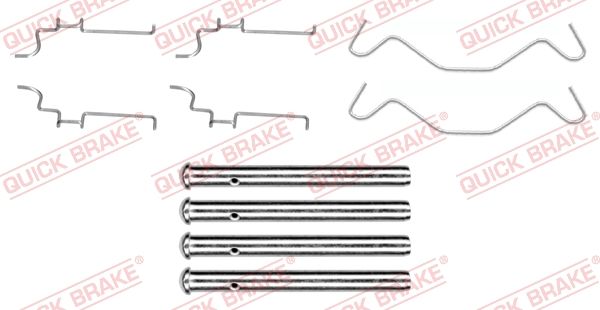 Zubehörsatz, Scheibenbremsbelag