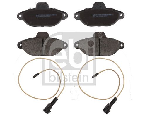 Bremsbelagsatz vorne , passt zu: FIAT 500, 500 C, CINQUECENTO, PANDA, PUNTO, SEICENTO / 600; FORD KA; LANCIA Y 0.7-1.7D 07.91-