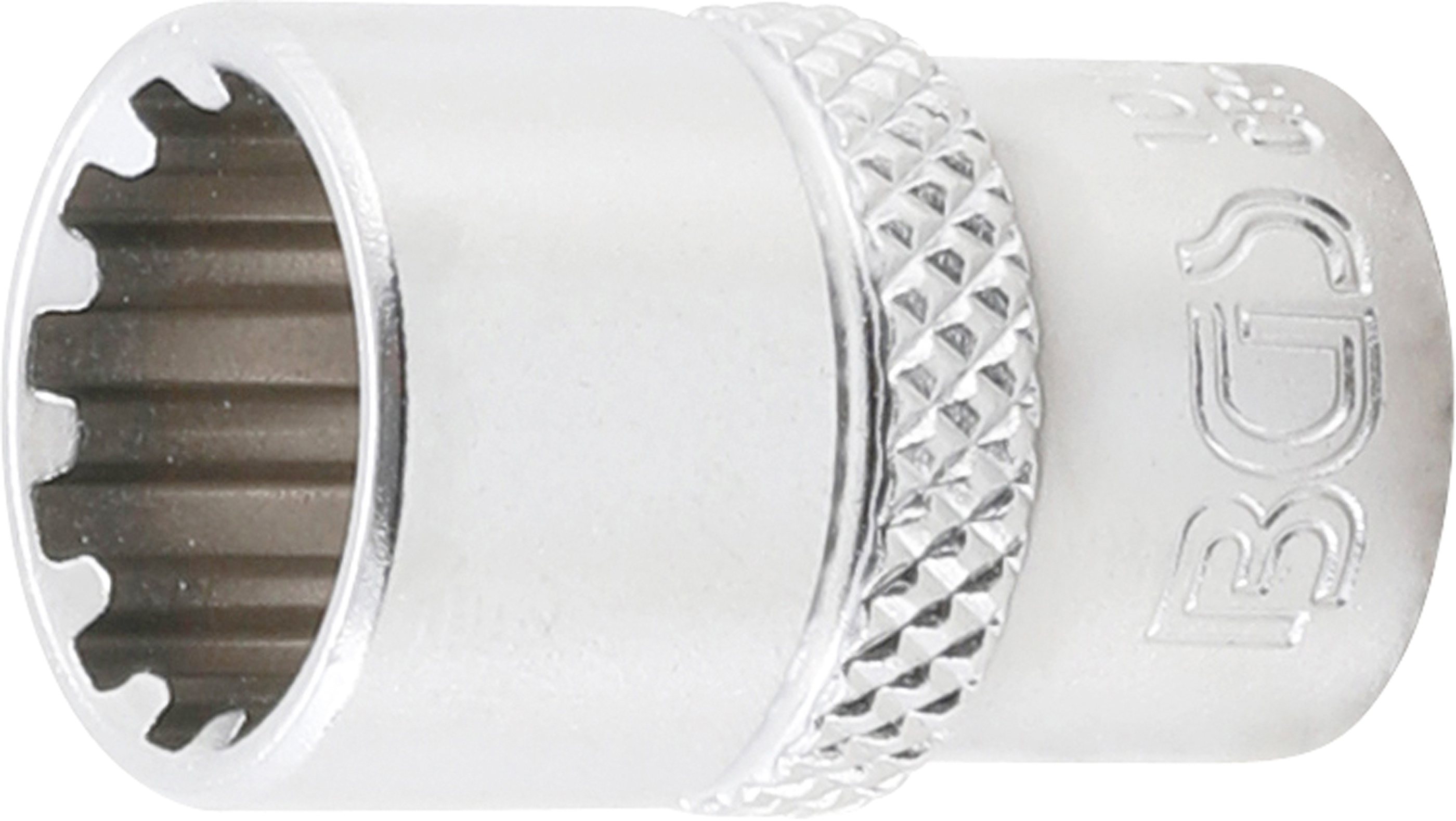 BGS Steckschlüssel-Einsatz Gear Lock | Antrieb Innenvierkant 6,3 mm (1/4") | SW 11 mm