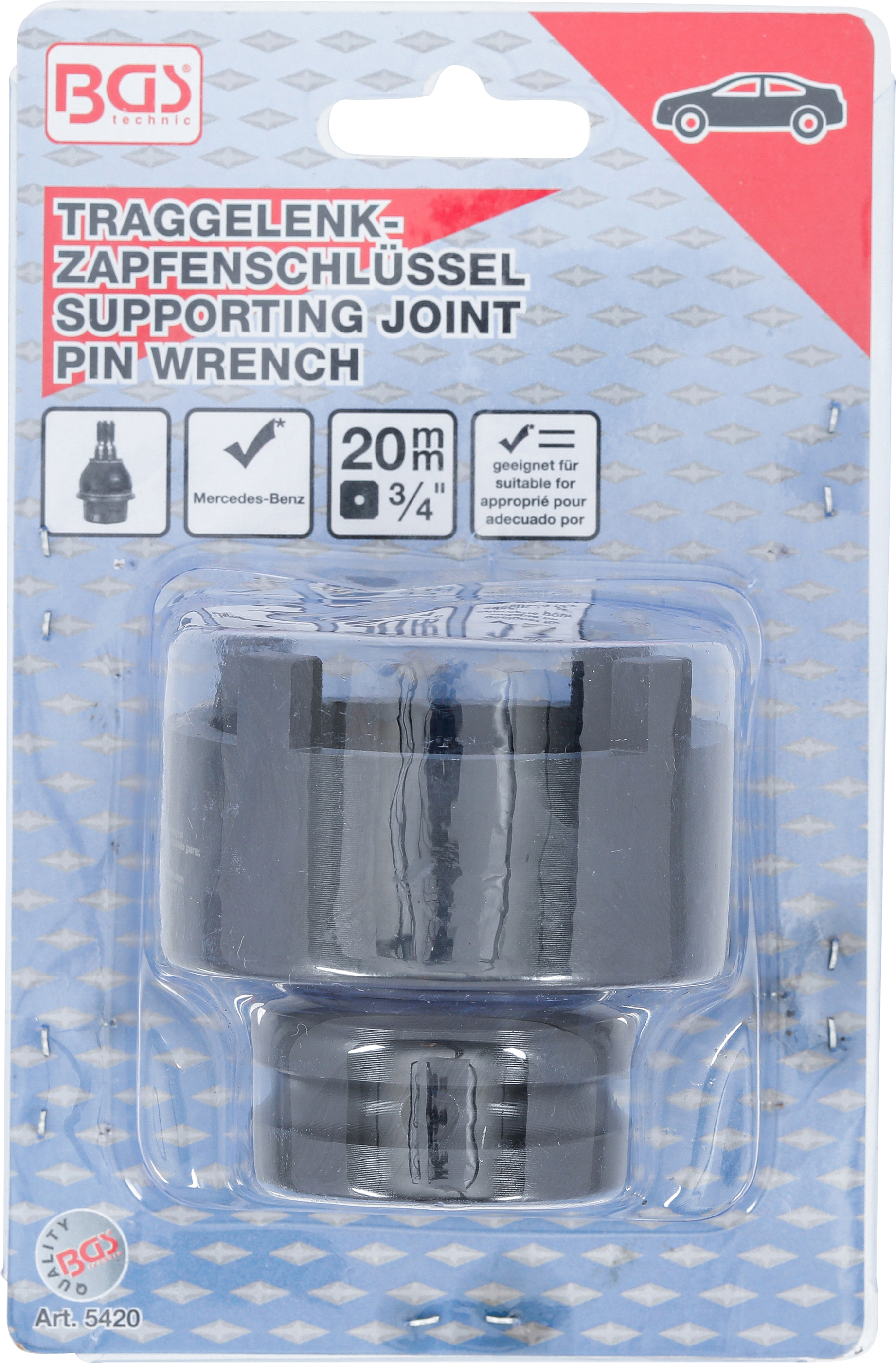 BGS Traggelenk-Zapfenschlüssel | für Mercedes-Benz M-Klasse