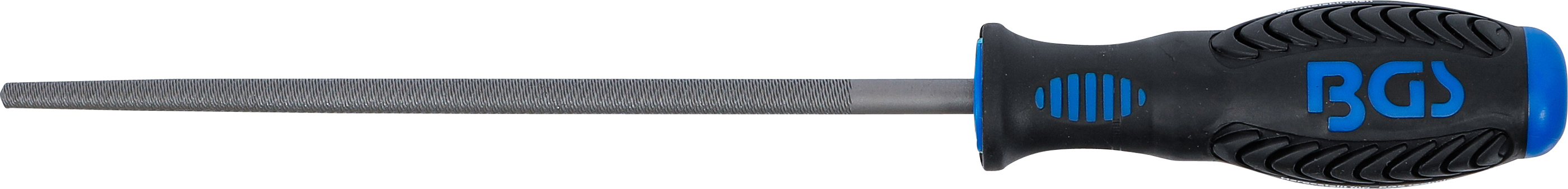 BGS Werkstattfeile | rund | Hieb 3 | 200 mm