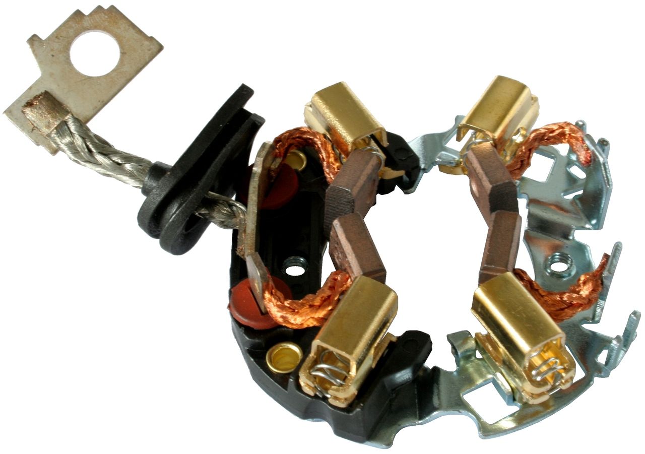 Halter, Kohlebürsten