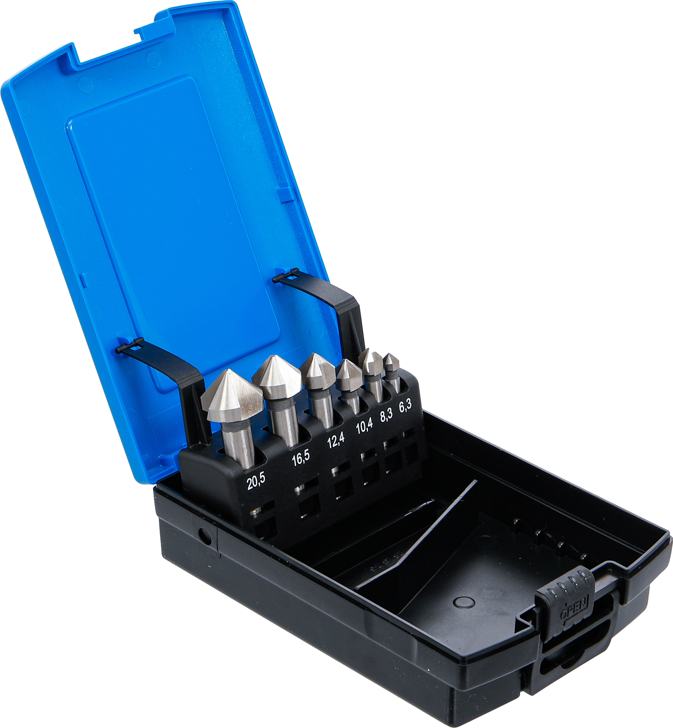 BGS Kegelsenker-Satz | HSS | DIN 335 Form C | 6-tlg.