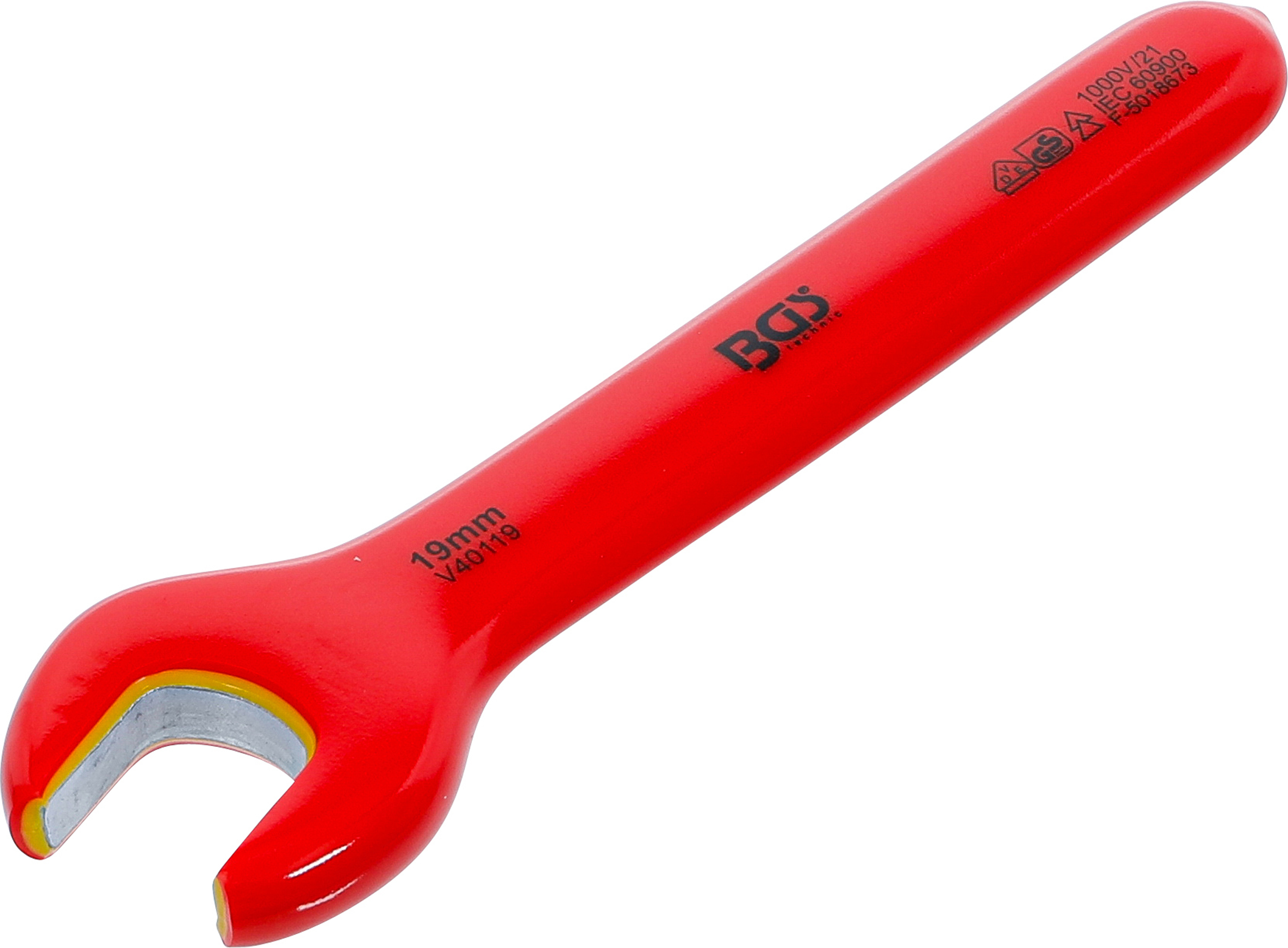 BGS VDE-Einmaulschlüssel | SW 19 mm