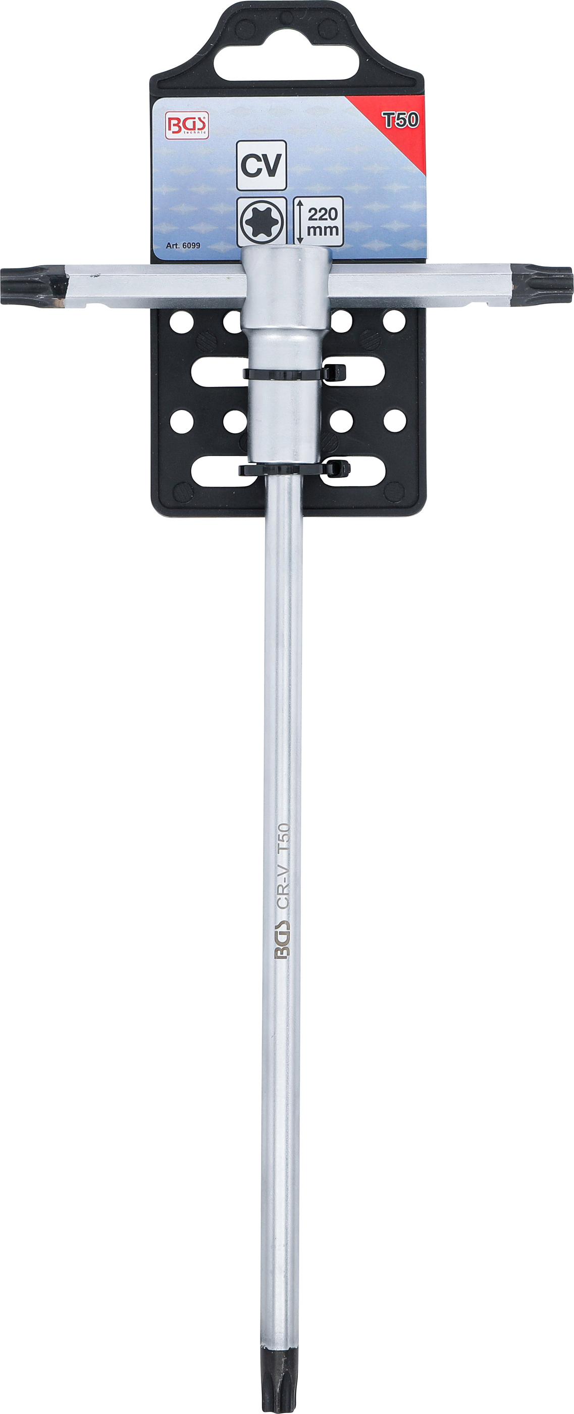 BGS Schraubendreher mit T-Gleitgriff | T-Profil (für Torx) | T50