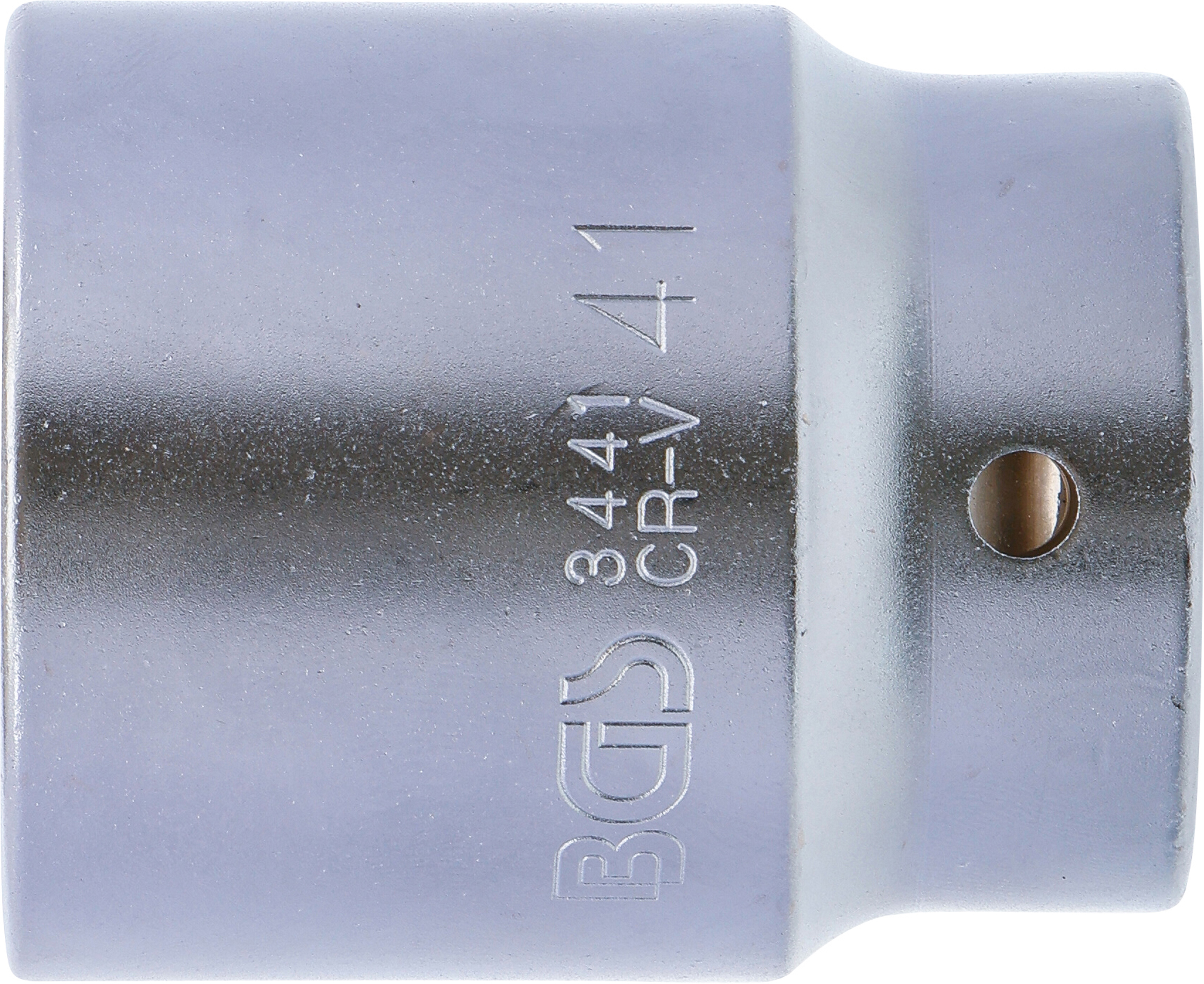 BGS Steckschlüssel-Einsatz Sechskant | Antrieb Innenvierkant 20 mm (3/4") | SW 41 mm