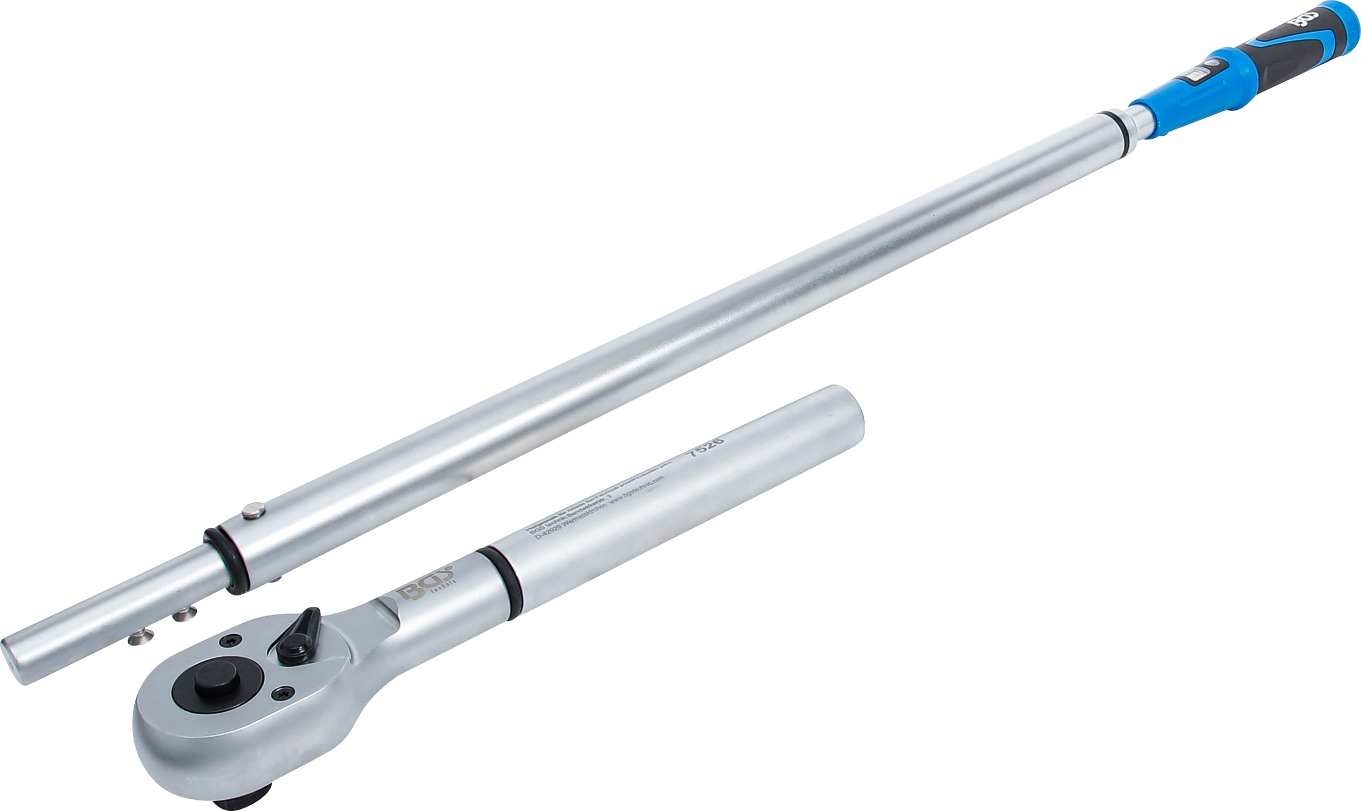 BGS Drehmomentschlüssel | Abtrieb Außenvierkant  20 mm (3/4") | 150 - 750 Nm