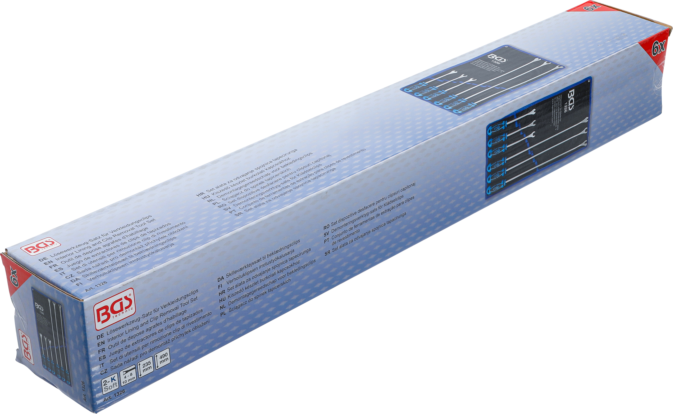 BGS Lösewerkzeug-Satz für Verkleidungsclips