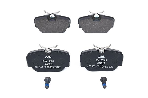 Bremsbelagsatz, Scheibenbremse