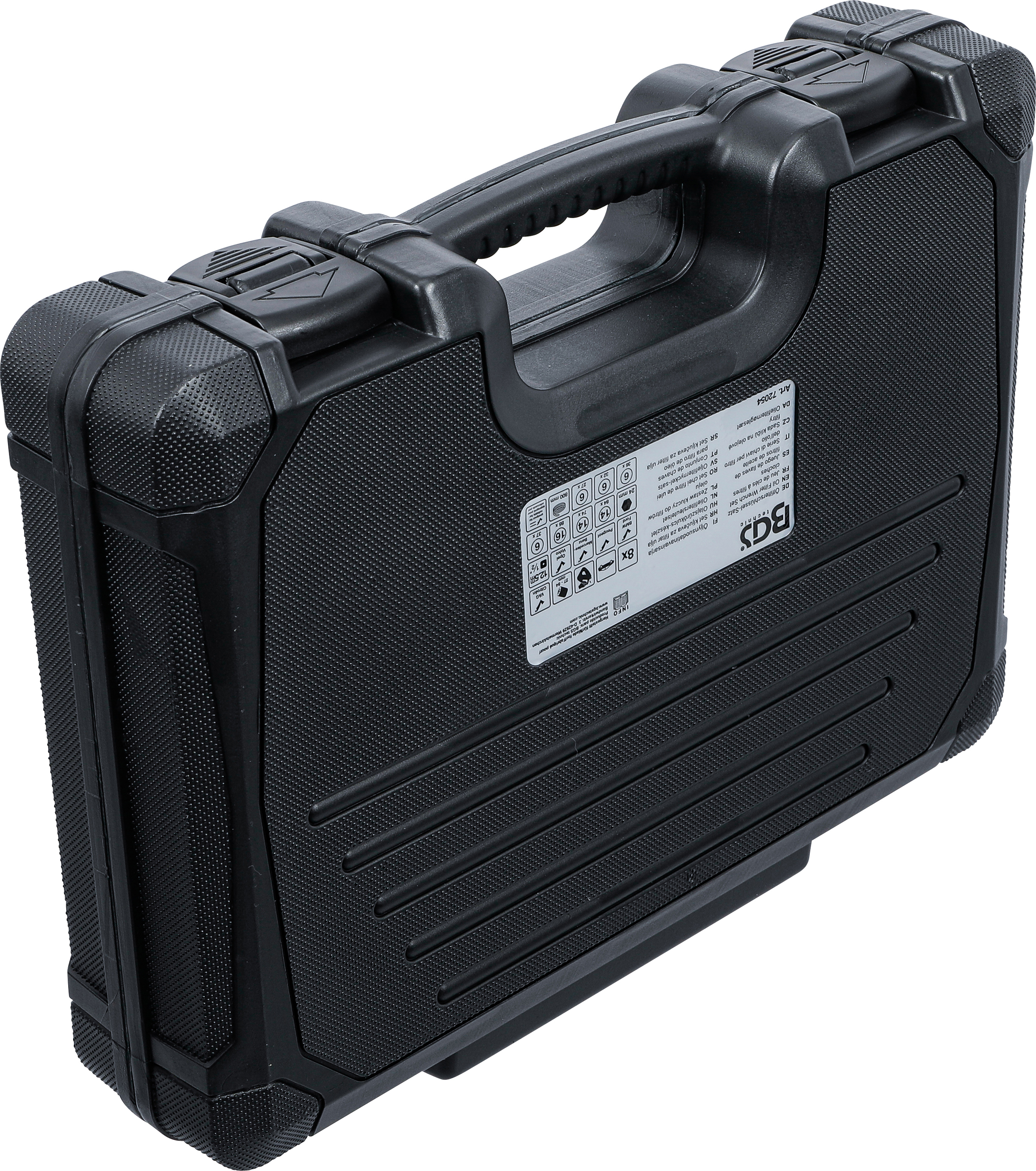 BGS Ölfilterschlüssel-Satz | mit Ölfilter-Ablassschlauch | für VAG, BMW, Citroën, Peugeot, Ford, Mercedes-Benz, Opel, Volvo | 8-tlg.