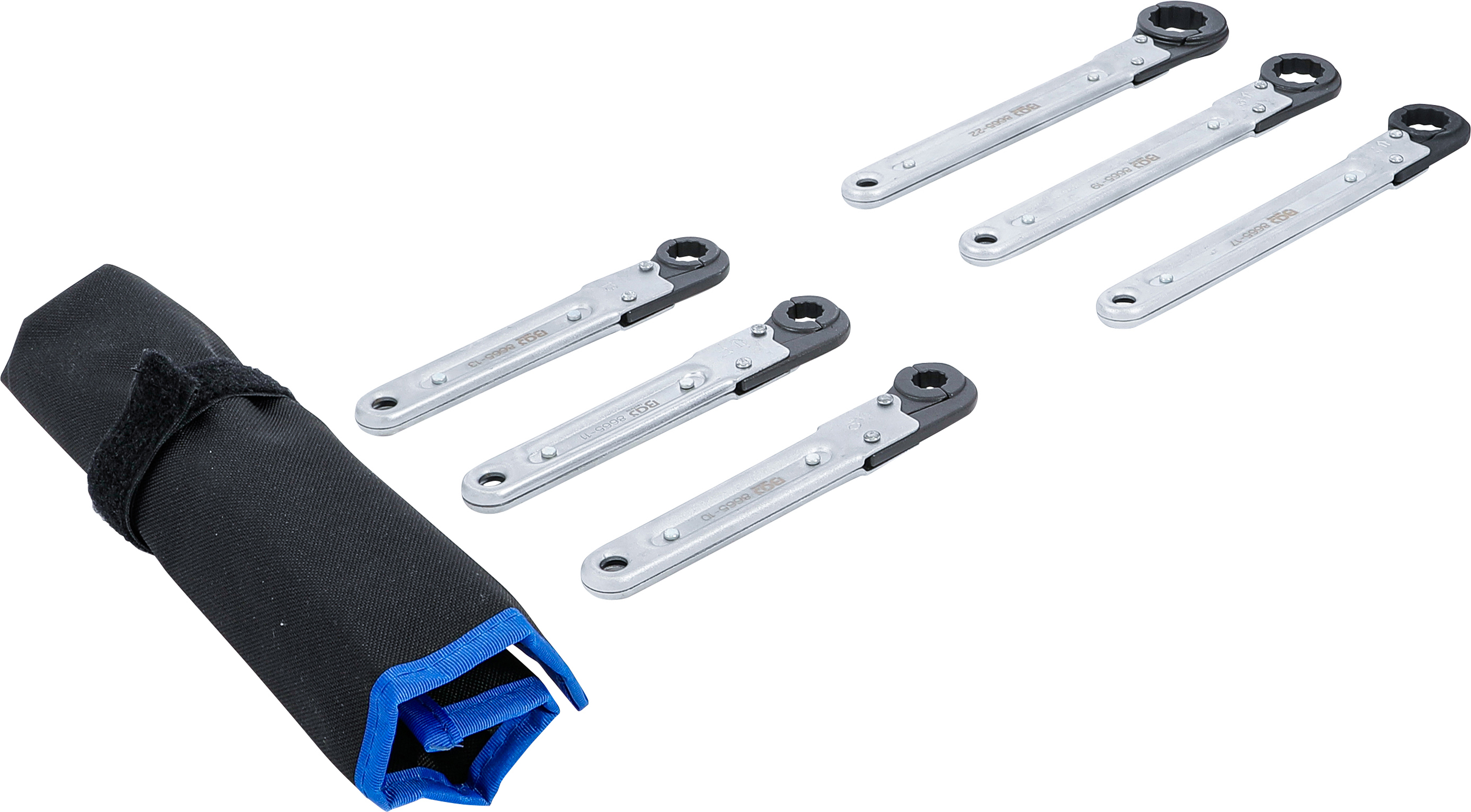 BGS Leitungs-Ratschenschlüssel-Satz | 6-tlg.