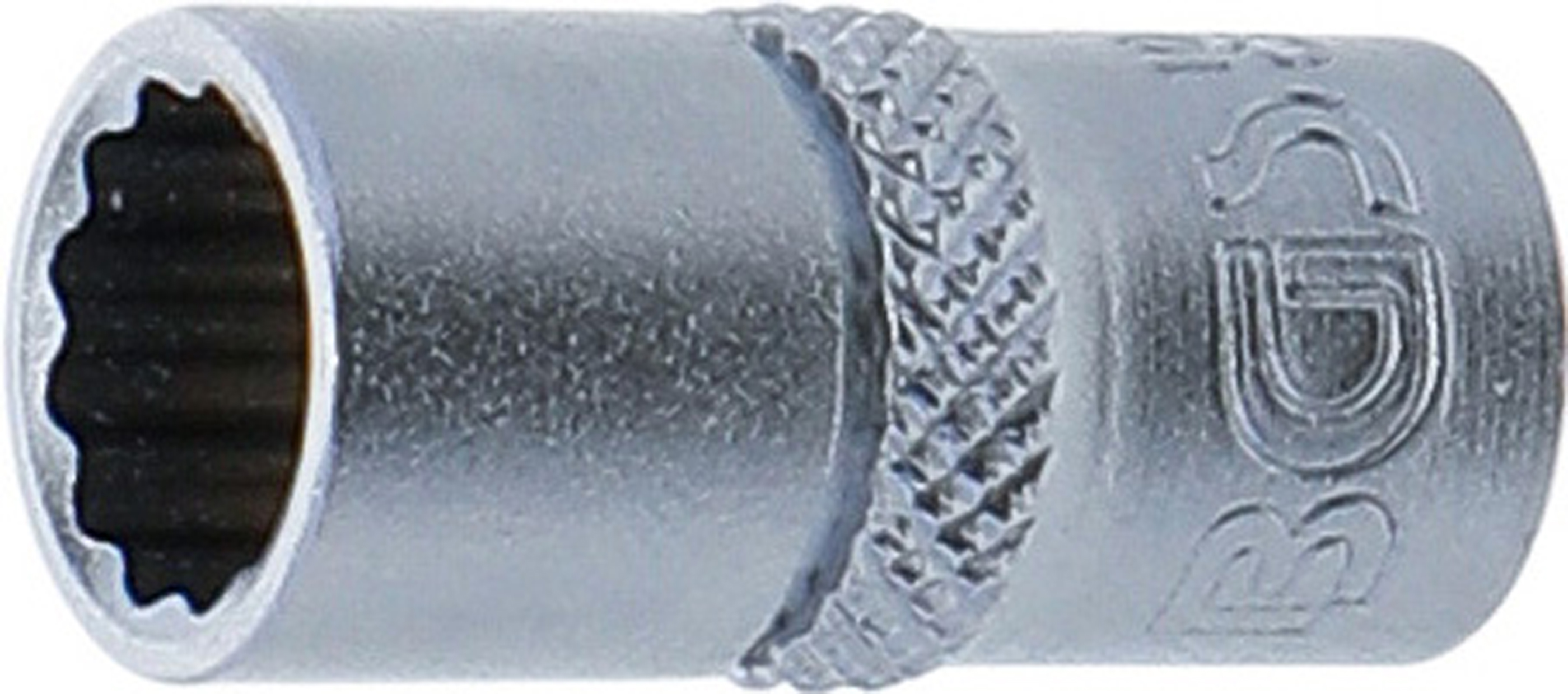 BGS Steckschlüssel-Einsatz Zwölfkant | Antrieb Innenvierkant 6,3 mm (1/4") | SW 8 mm