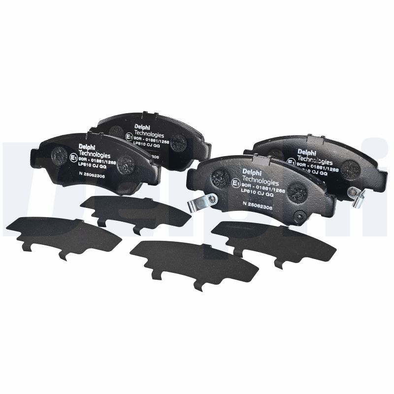 Bremsbelagsatz, Scheibenbremse