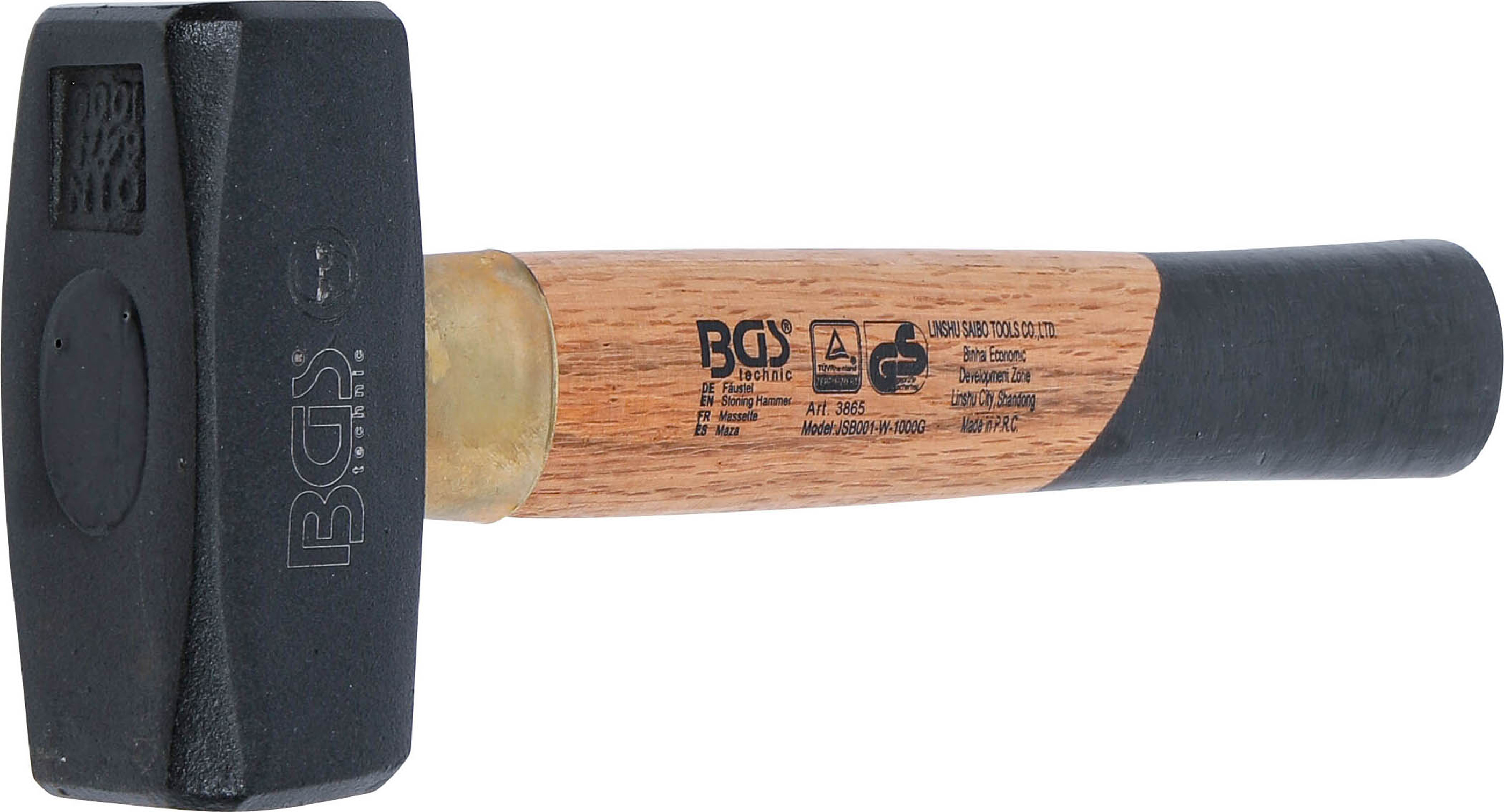 BGS Fäustel | Holz-Stiel | 1000 g