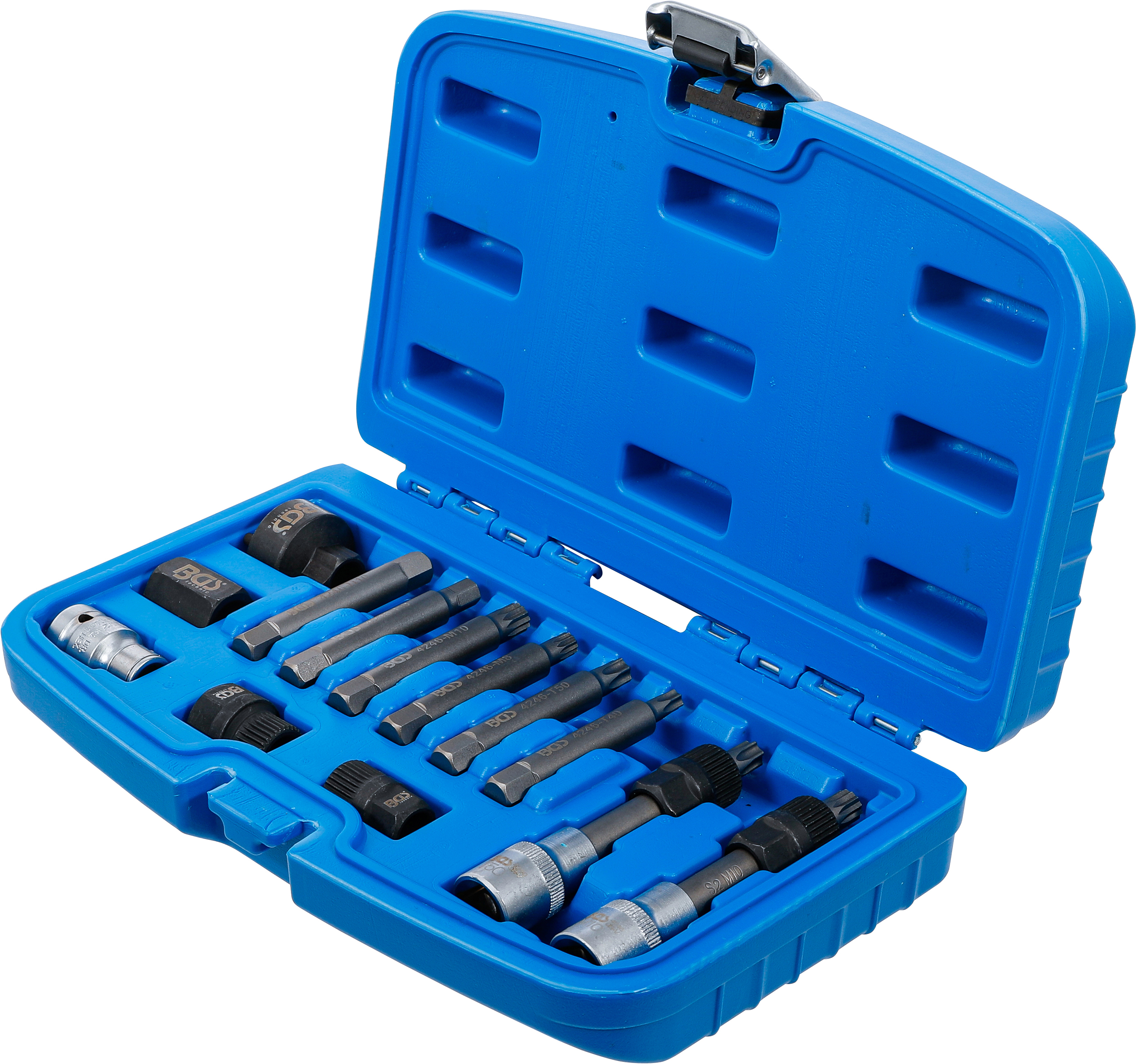 BGS Lichtmaschinen Bit-/Bit-Einsatz-Satz | Antrieb 12,5 mm (1/2") | 13-tlg.