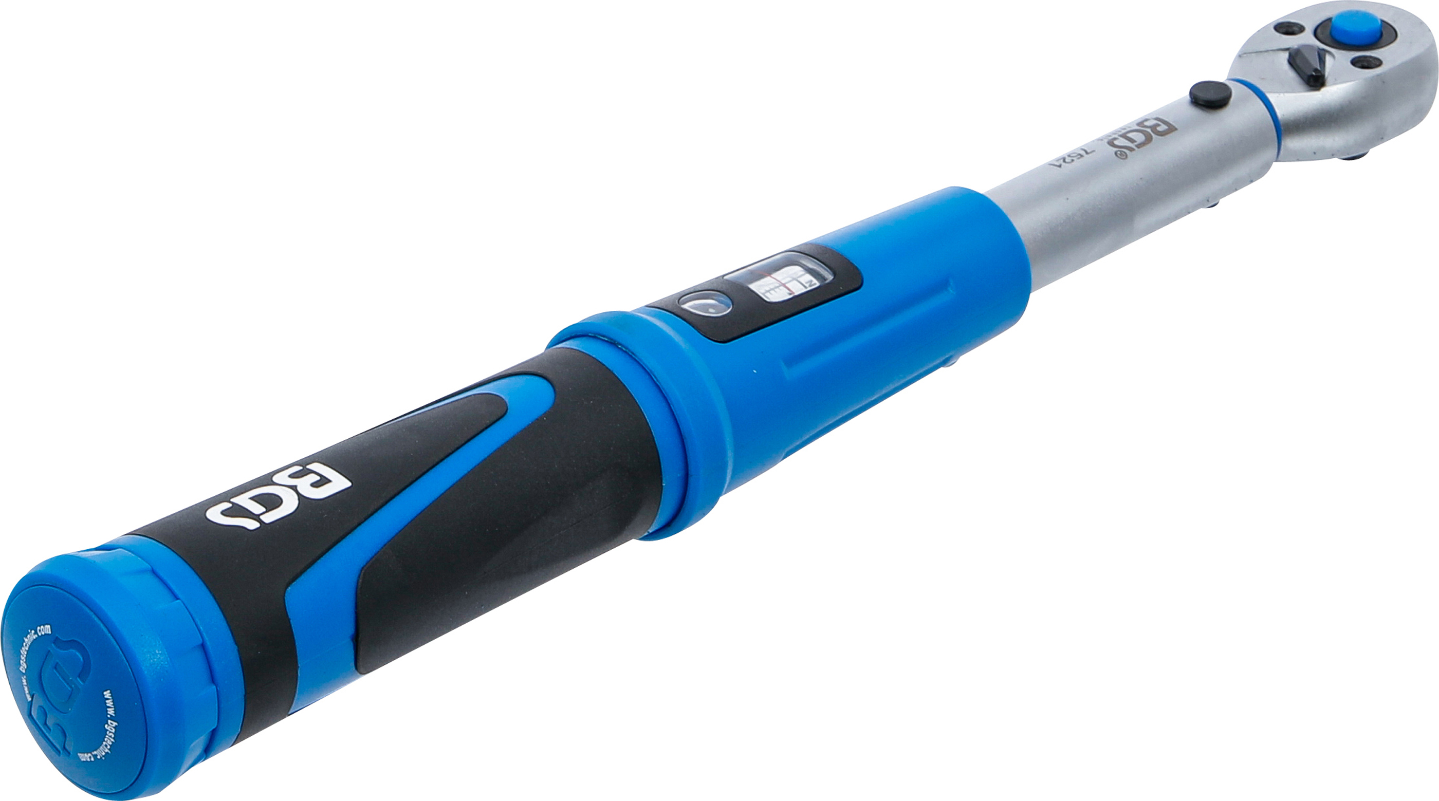 BGS Drehmomentschlüssel | Abtrieb Außenvierkant 6,3 mm  (1/4") | 5 - 30 Nm
