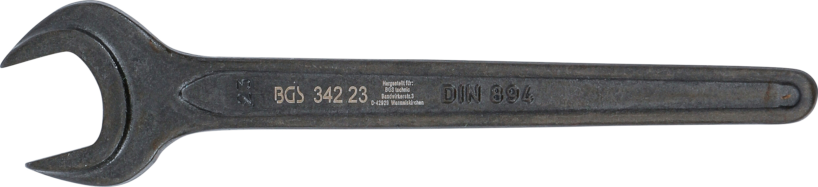 BGS Einmaulschlüssel | DIN 894 | SW 23 mm