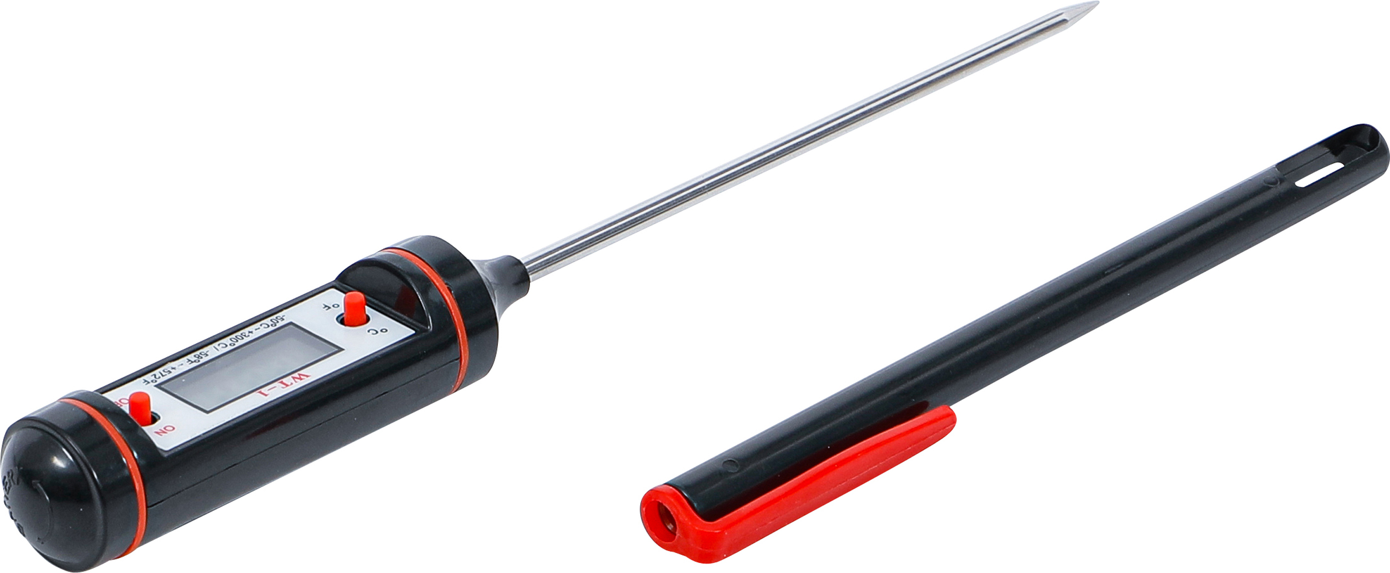 BGS Digital-Thermometer mit Edelstahl-Messsonde
