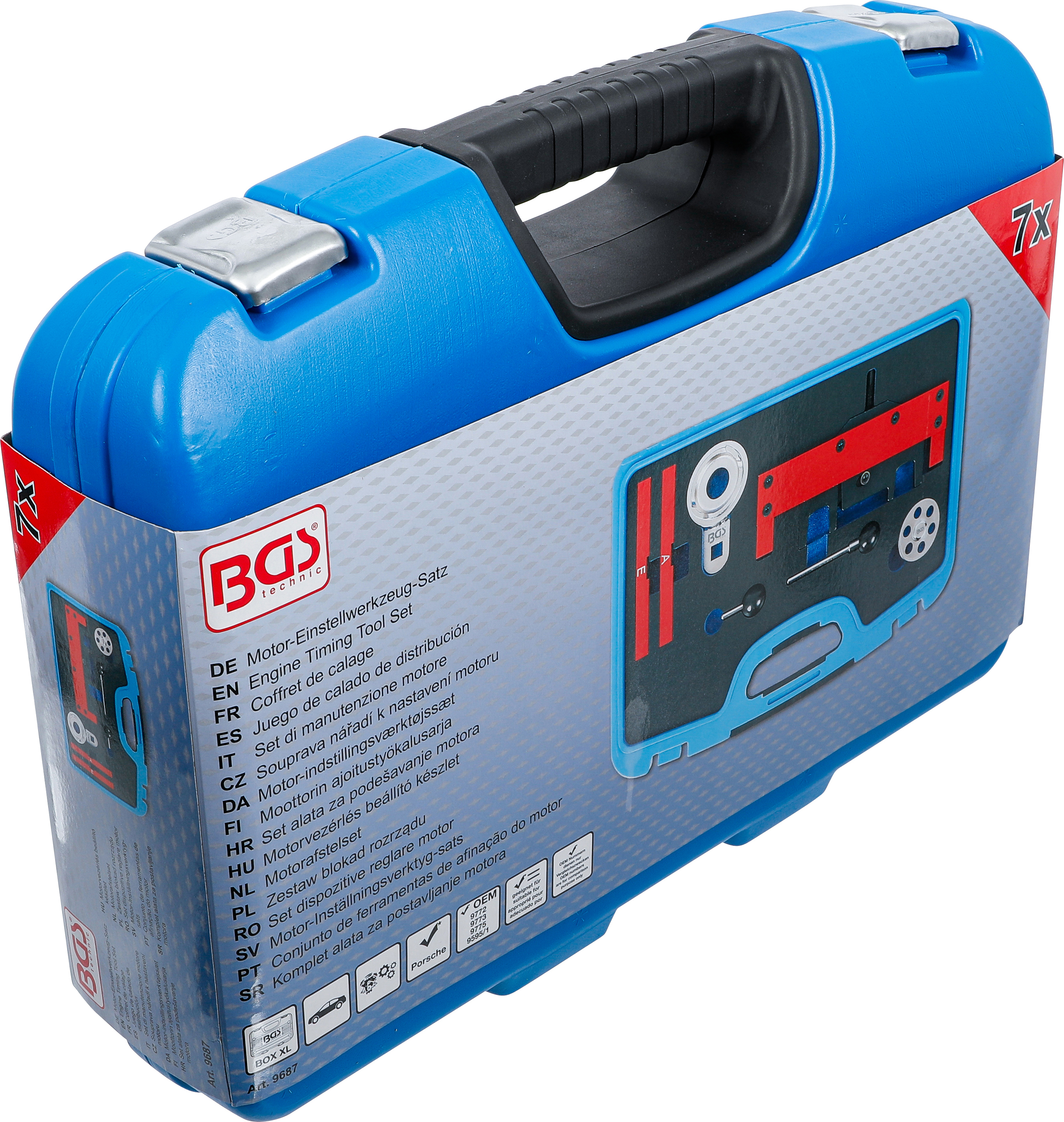 BGS Motor-Einstellwerkzeug-Satz | für Porsche 911, Cayman, Boxster mit MA1 Motor