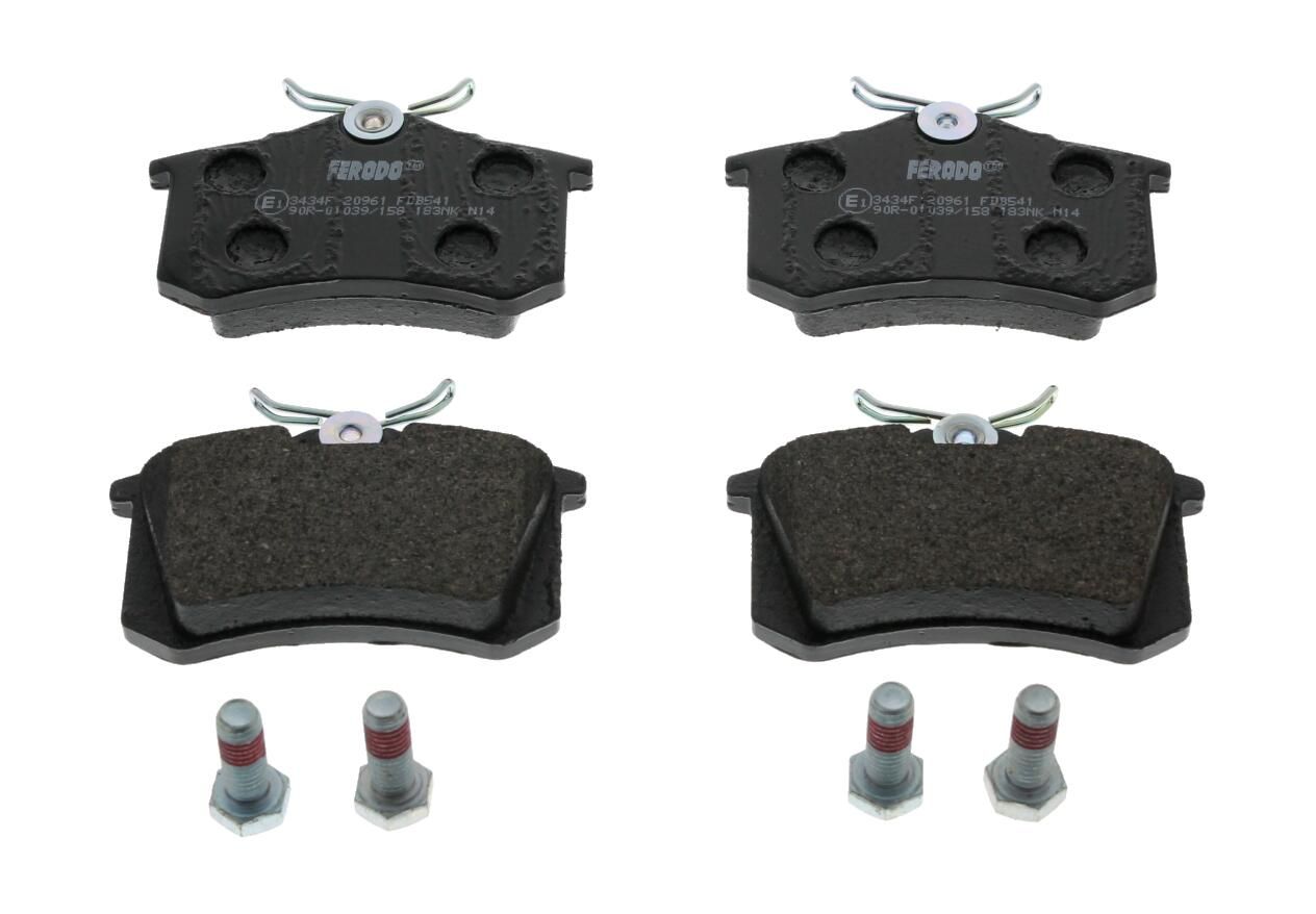 Bremsbelagsatz, Scheibenbremse