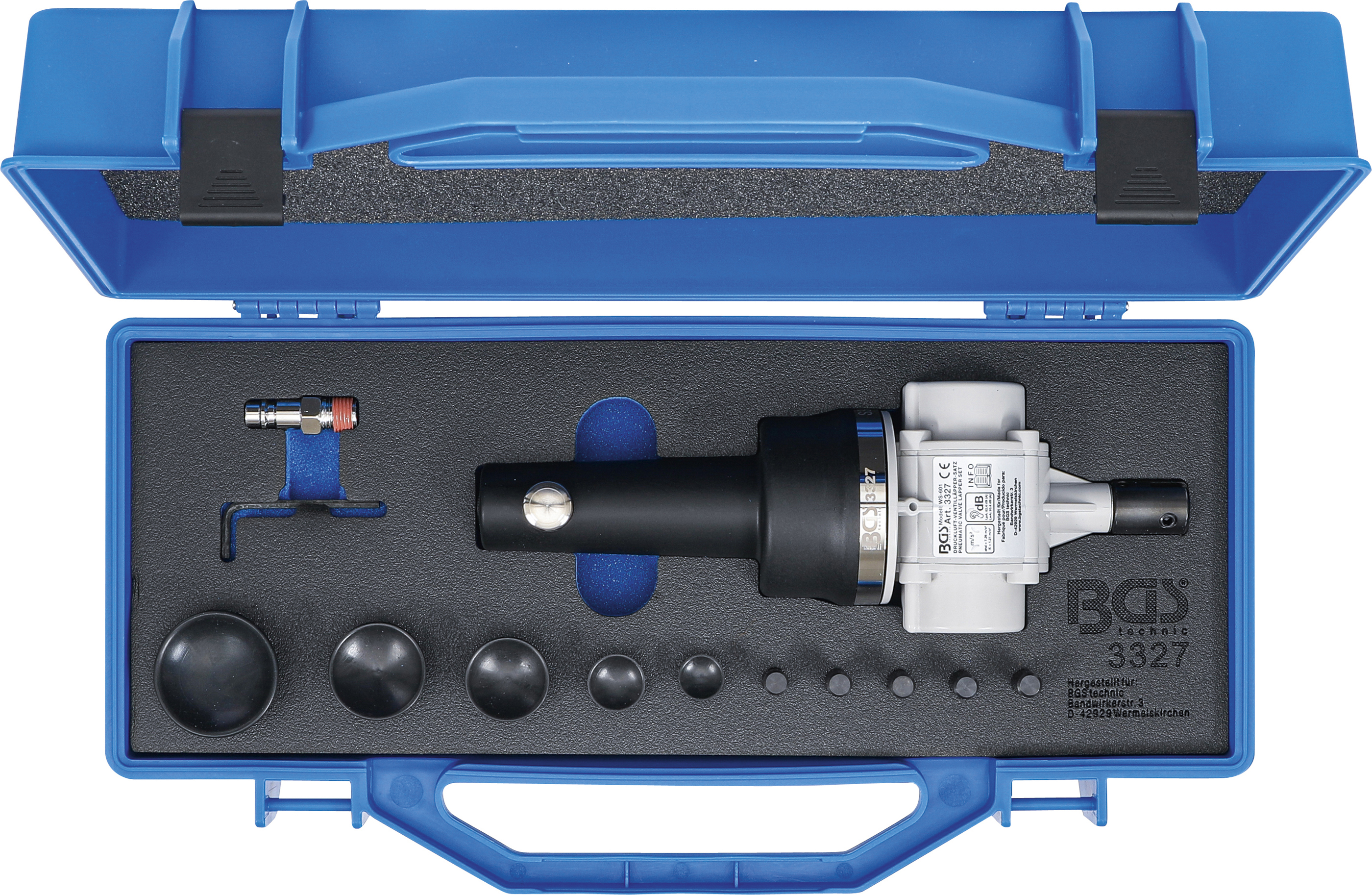 BGS Druckluft-Ventilläpper-Satz | 13-tlg.