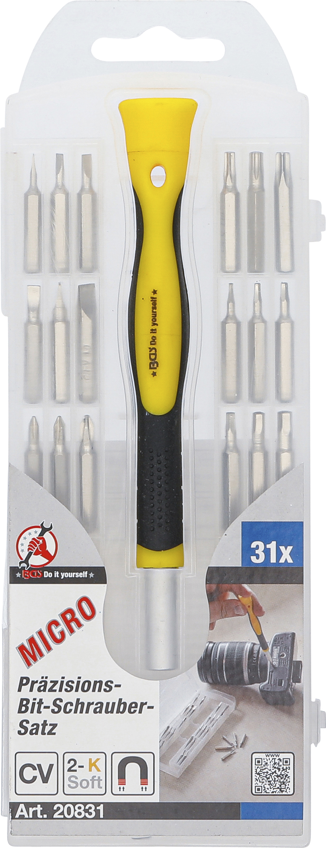 BGS Präzisions-Bit-Schrauber-Satz | 31-tlg.
