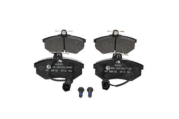 Bremsbelagsatz, Scheibenbremse