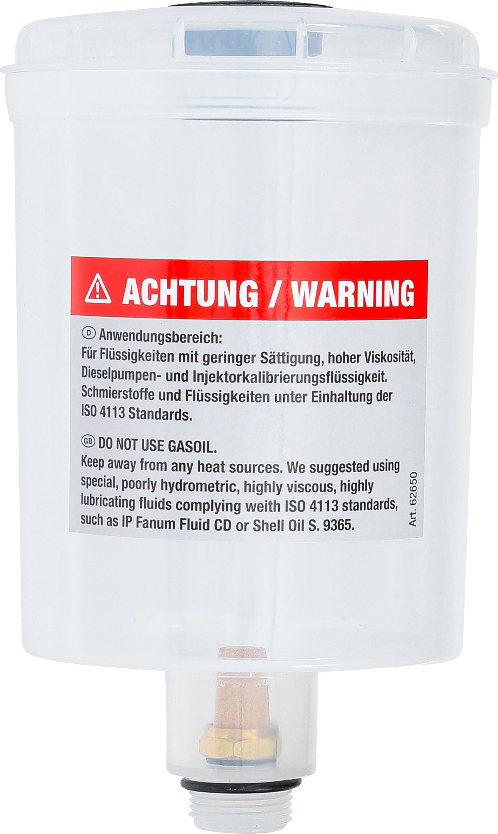 BGS Kunststoffbehälter mit Deckel | für Art. 62650