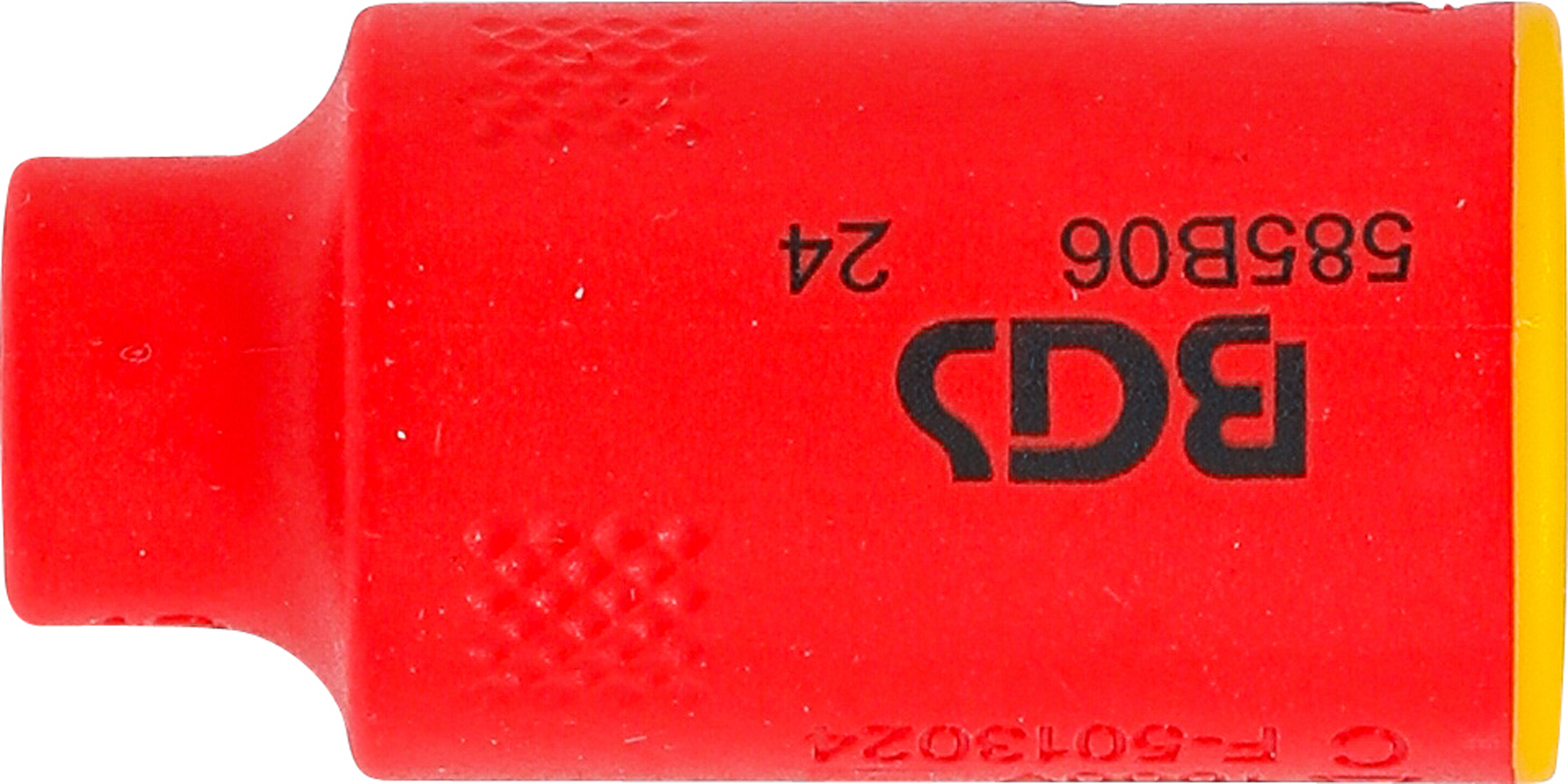 BGS VDE-Steckschlüssel-Einsatz Sechskant | Antrieb Innenvierkant 10 mm (3/8") | SW 6 mm