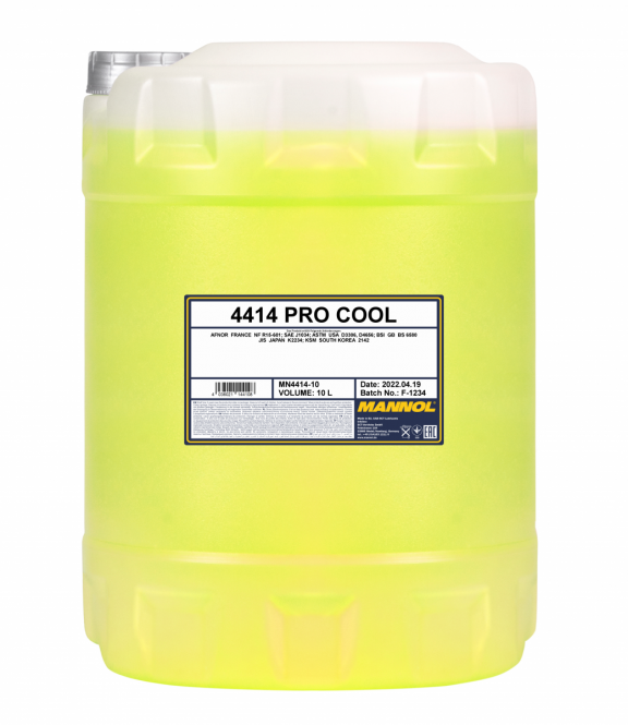 Mannol 4414 Pro Cool Kühlerfrostschutz  Motorrad 10 Liter