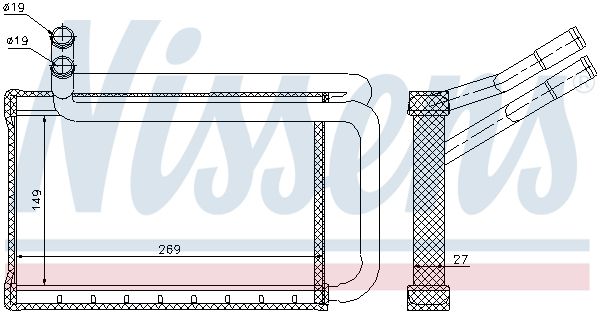 Wärmetauscher, Innenraumheizung