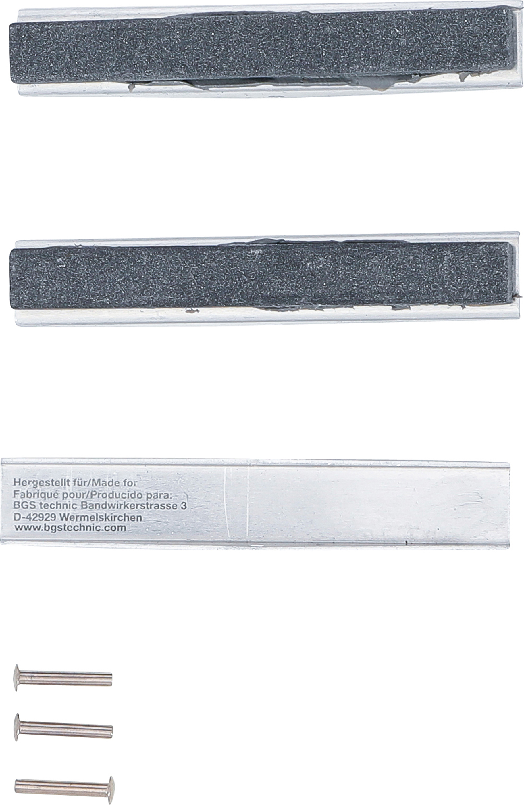 BGS Ersatzbacken für Honwerkzeug Art. 1157 | Backen 100 mm | K 180 | 3-tlg.