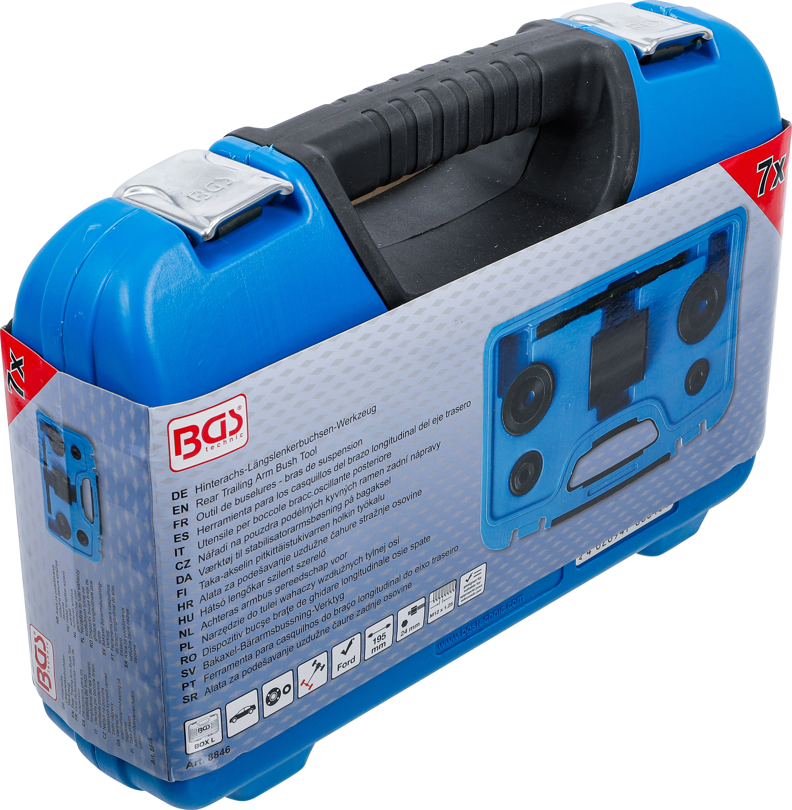 BGS Hinterachs-Längslenkerbuchsen-Werkzeug | für Ford Fiesta / Ka