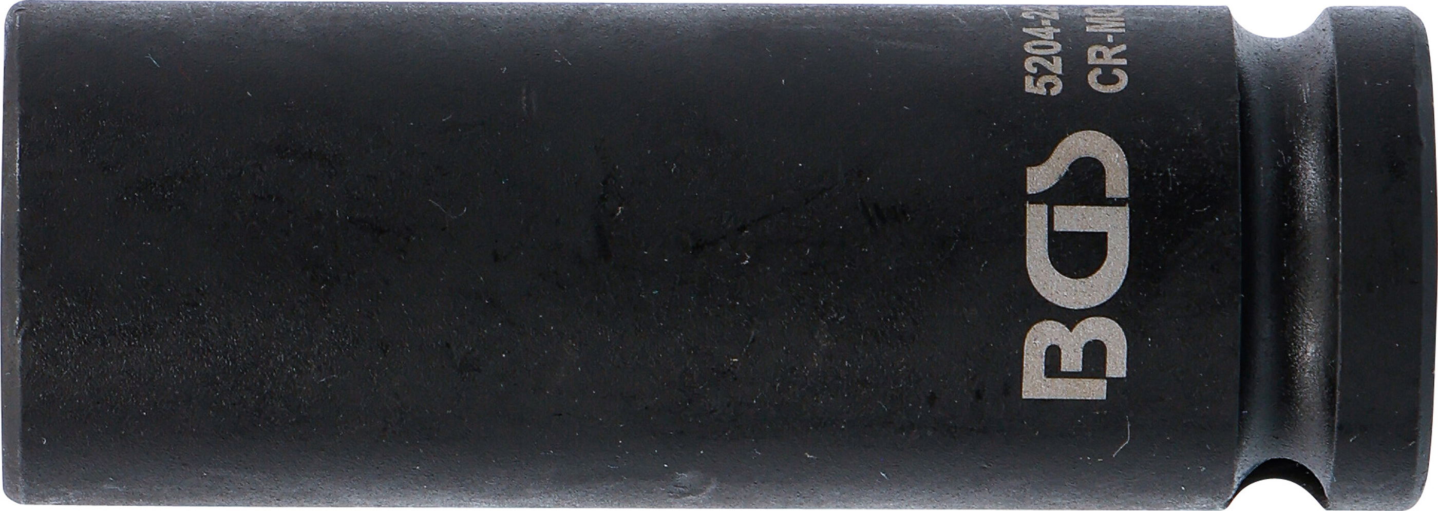 BGS Kraft-Steckschlüssel-Einsatz E-Profil, tief | Antrieb Innenvierkant 12,5 mm (1/2") | SW E22