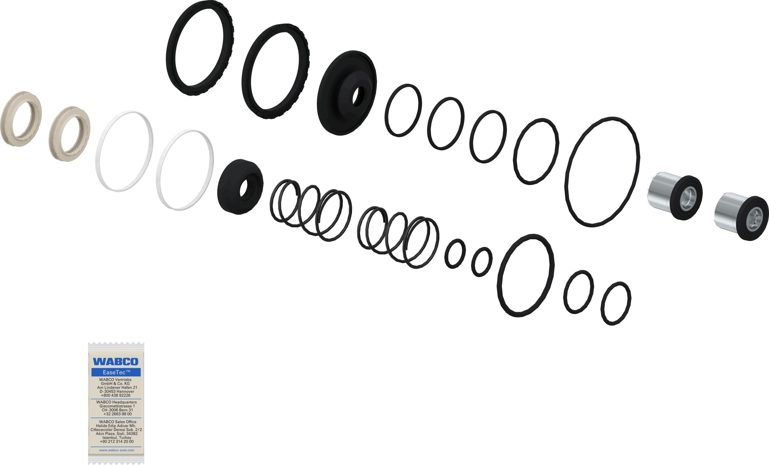 Reparatursatz, Bremsventil-Betriebsbremse