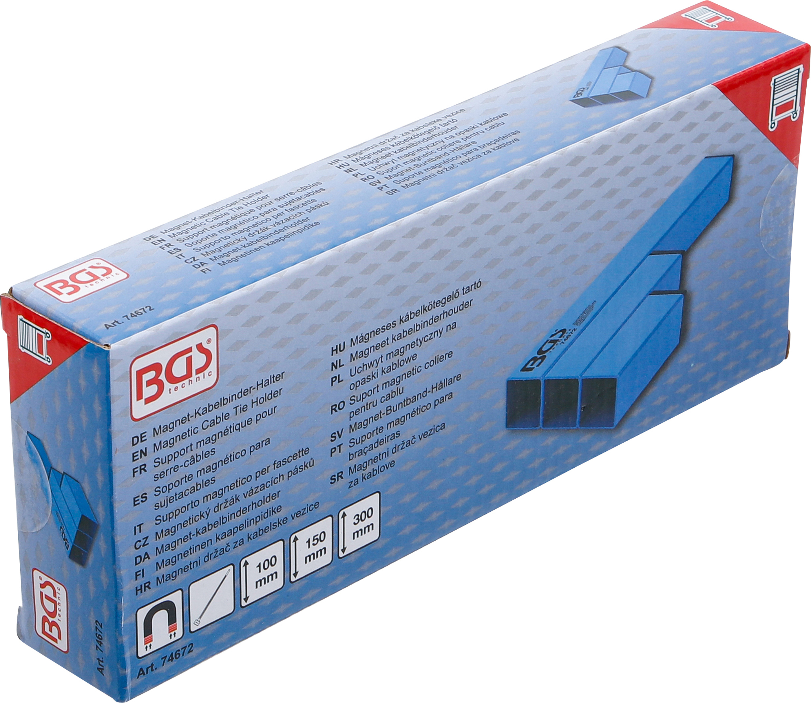 BGS Magnet-Kabelbinder-Halter