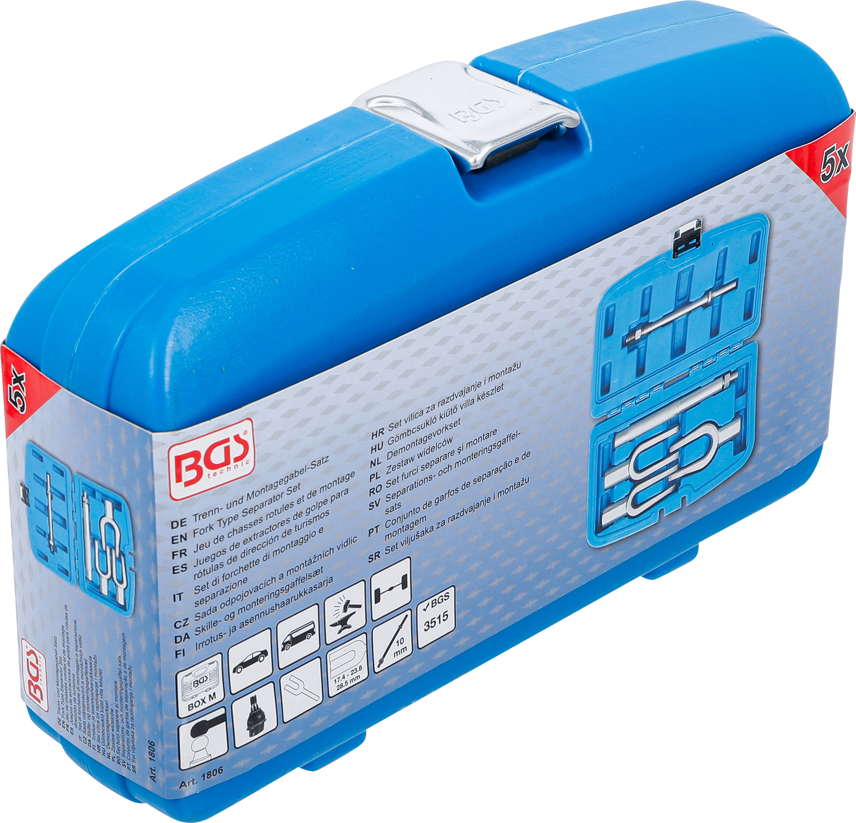 BGS Trenn- und Montagegabel-Satz | 5-tlg.