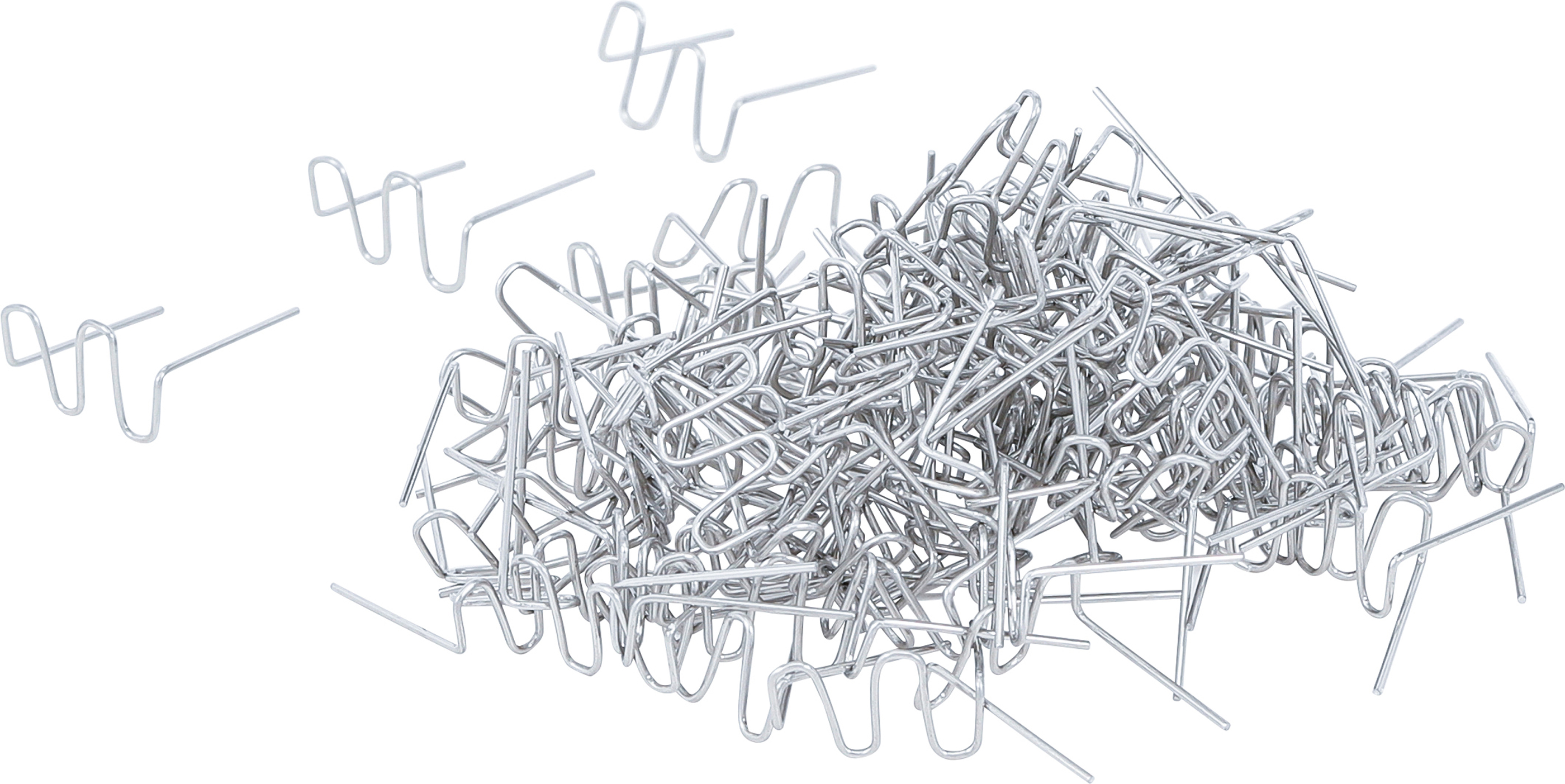 BGS Reparatur-Klammern | W-Form | Ø 0,6 mm | 100-tlg.