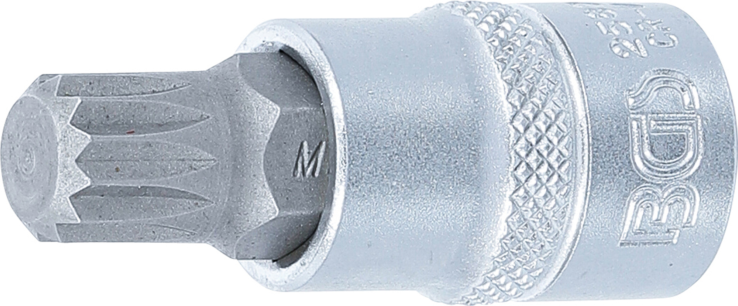 BGS Bit-Einsatz | Antrieb Innenvierkant 10 mm (3/8") | Innenvielzahn (für XZN) M12