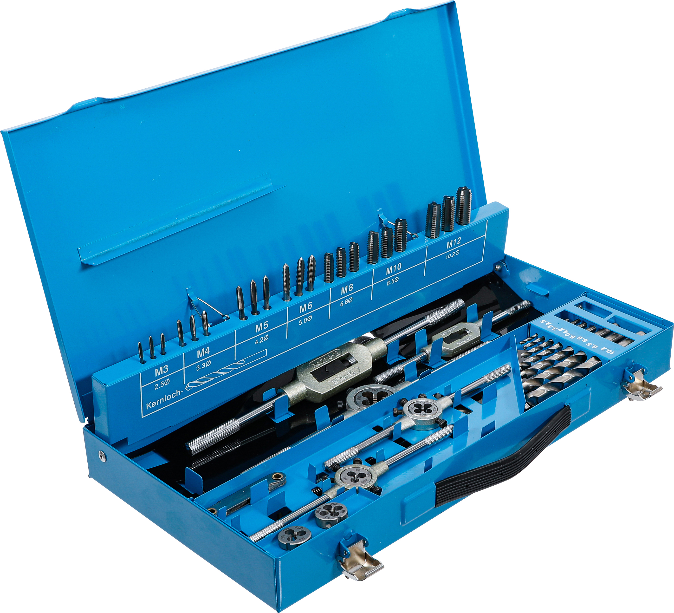 BGS Gewindeschneid-Satz | M3 - M12 | 44-tlg.