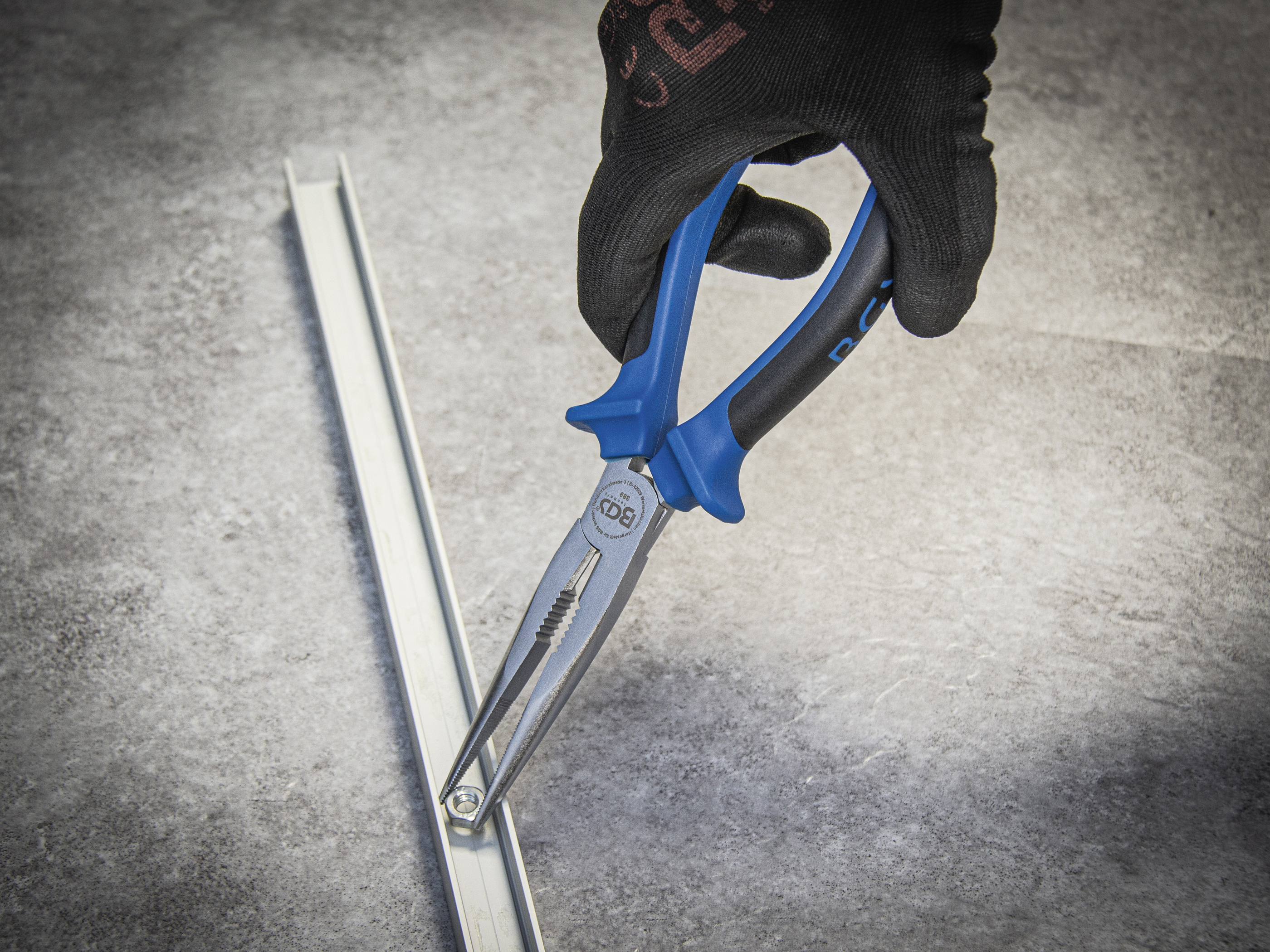 BGS Telefonzange | gerade | 200 mm