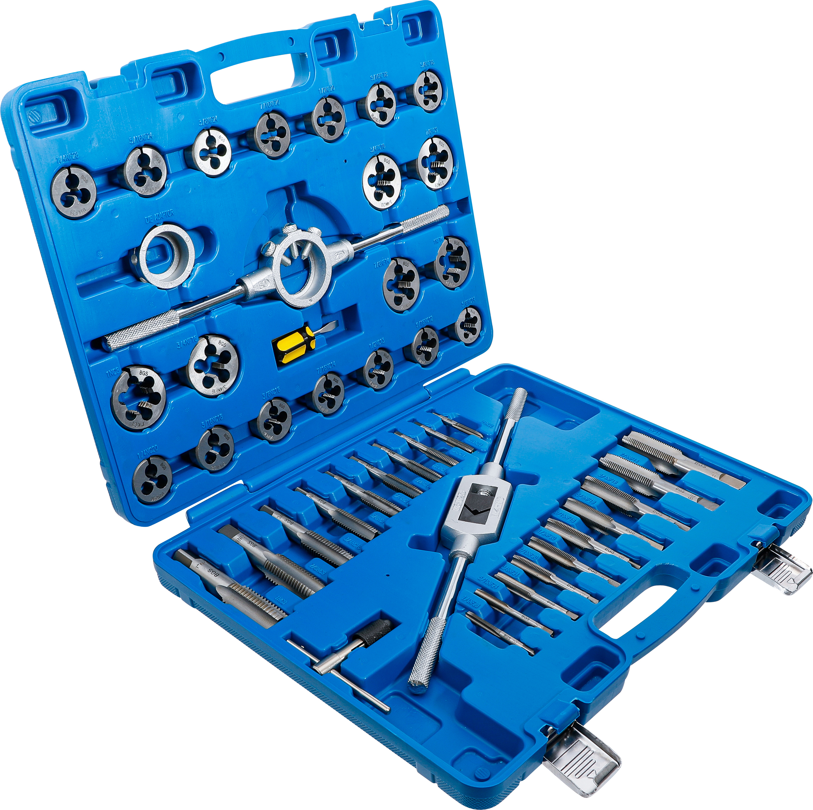 BGS Gewindeschneid-Satz | Zoll | 1/4" - 1" | 45-tlg.