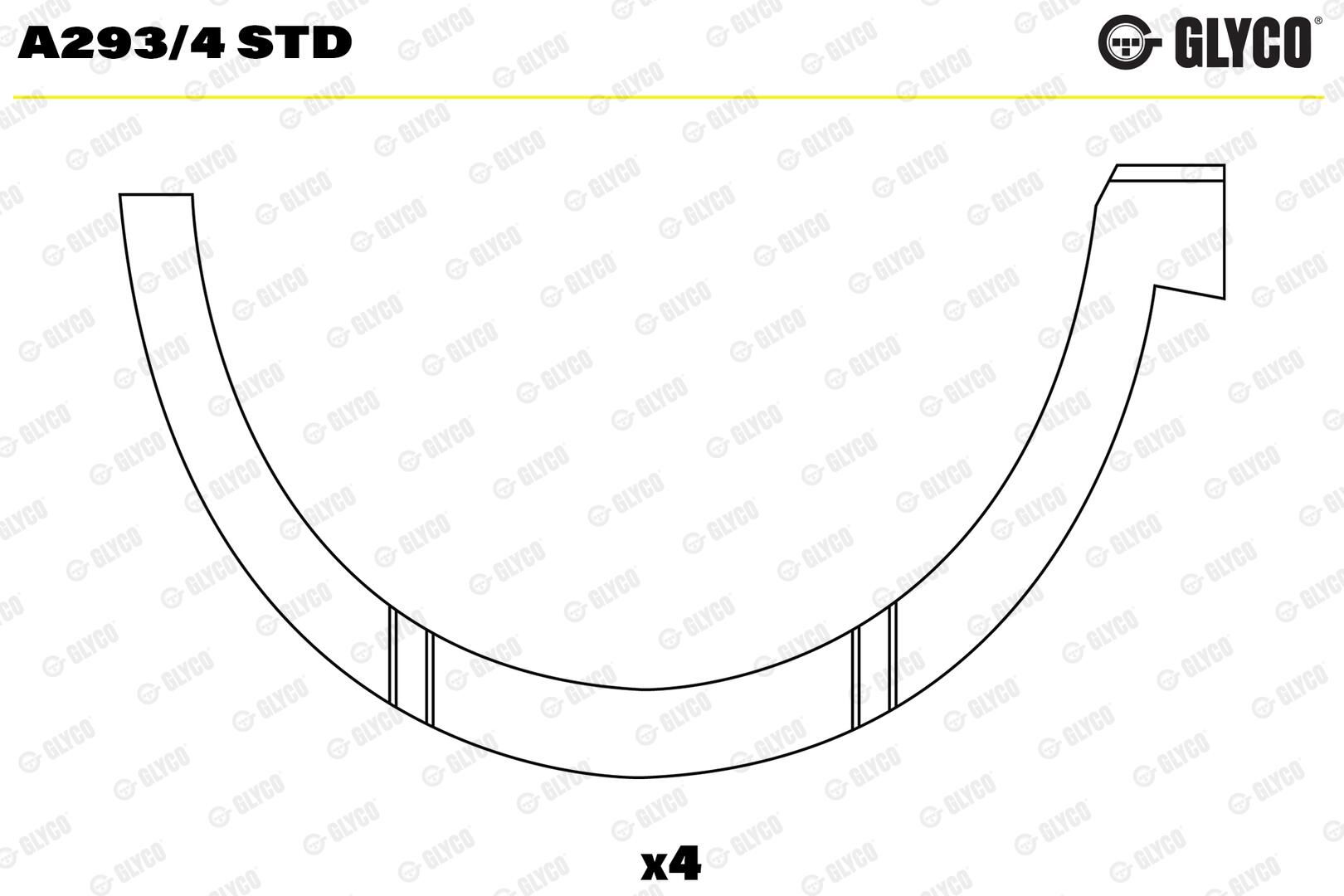 Distanzscheibe, Kurbelwelle