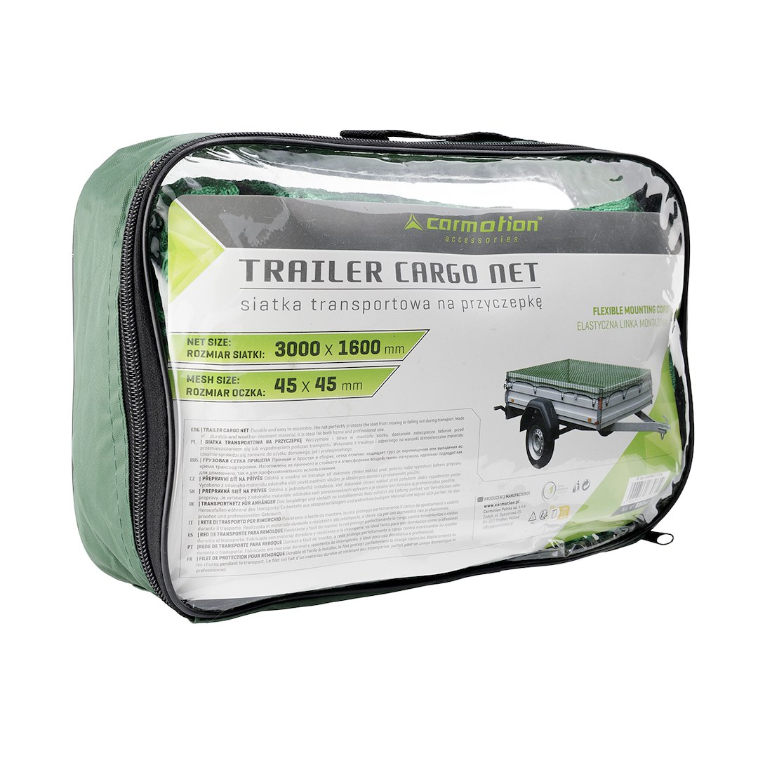 Carmotion Anhängernetz grün 300 x 160 cm