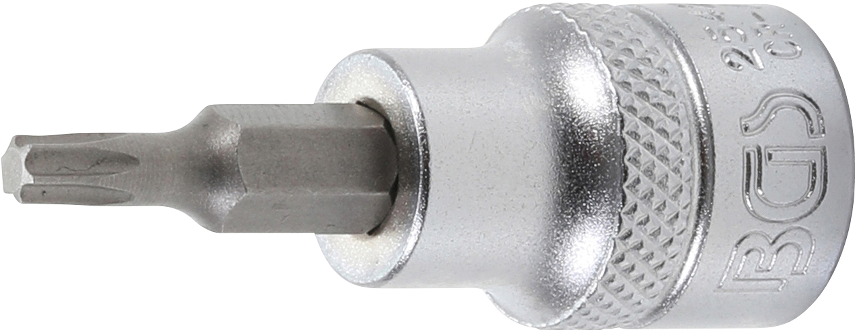 BGS Bit-Einsatz | Antrieb Innenvierkant 10 mm (3/8") | T-Profil (für Torx) T15