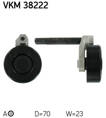 Riemenspanner, Keilrippenriemen