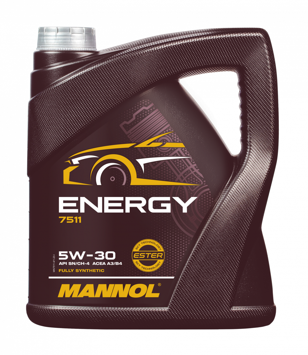 5W-30 Mannol 7511 Energy Motoröl 4 Liter