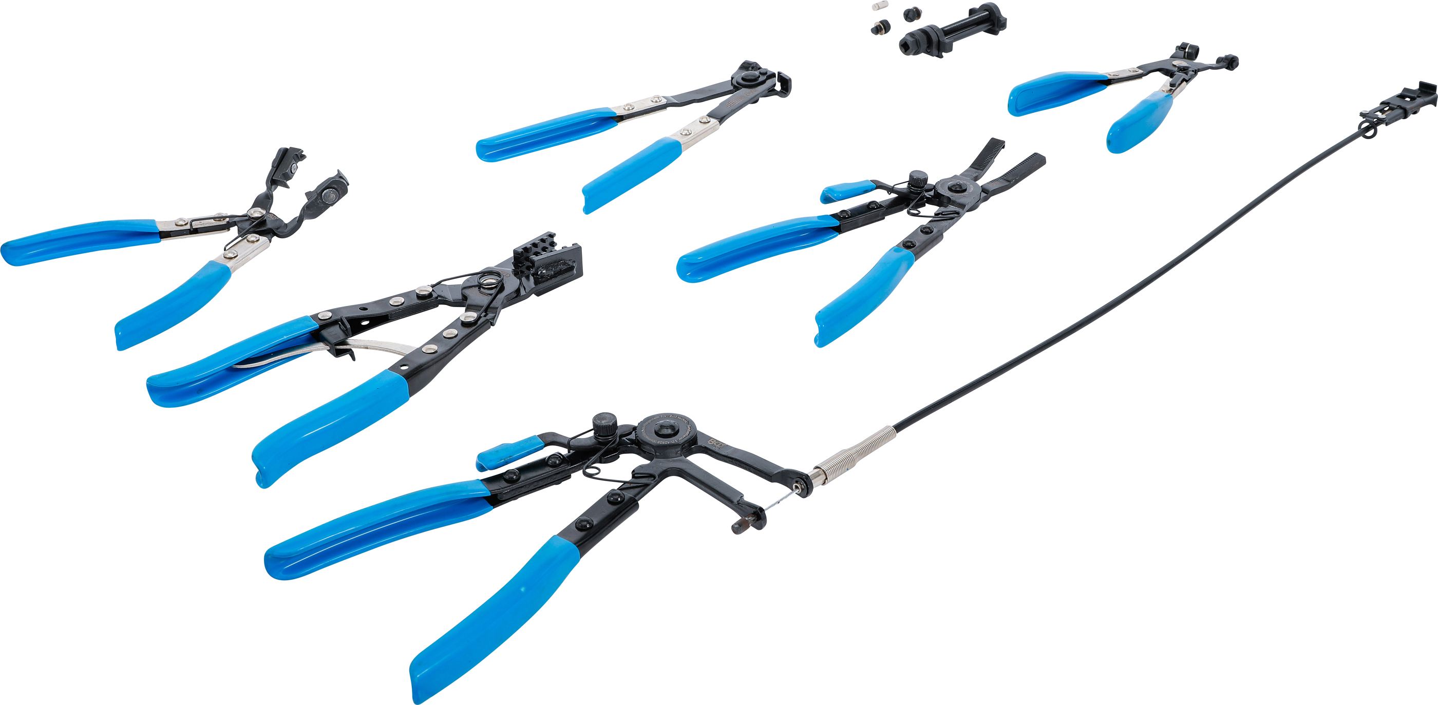 BGS Werkstattwageneinlage 3/3: Schlauchklemmenzangen-Satz